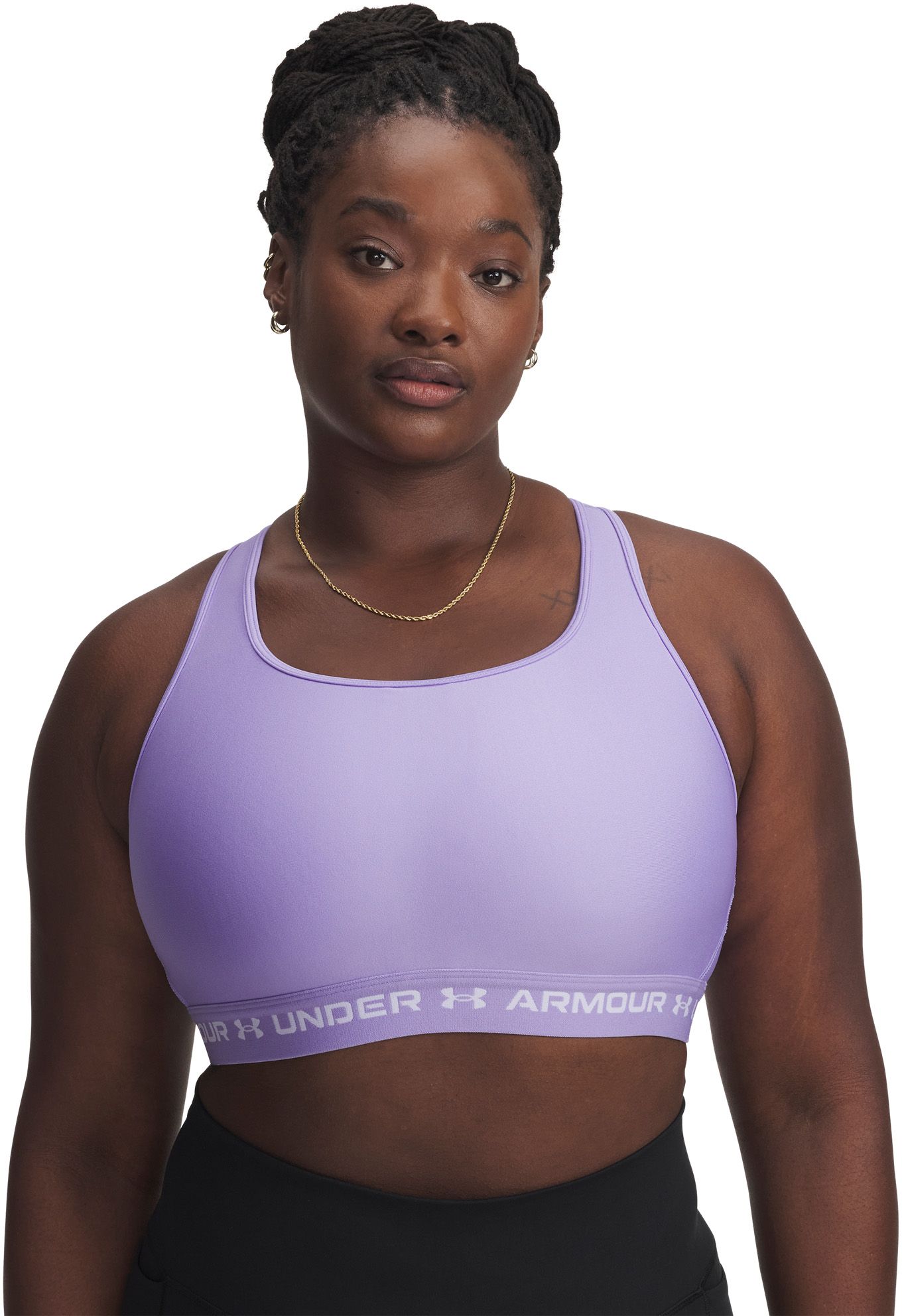 Under Armour Women's Mid Crossback Sports Bra product image