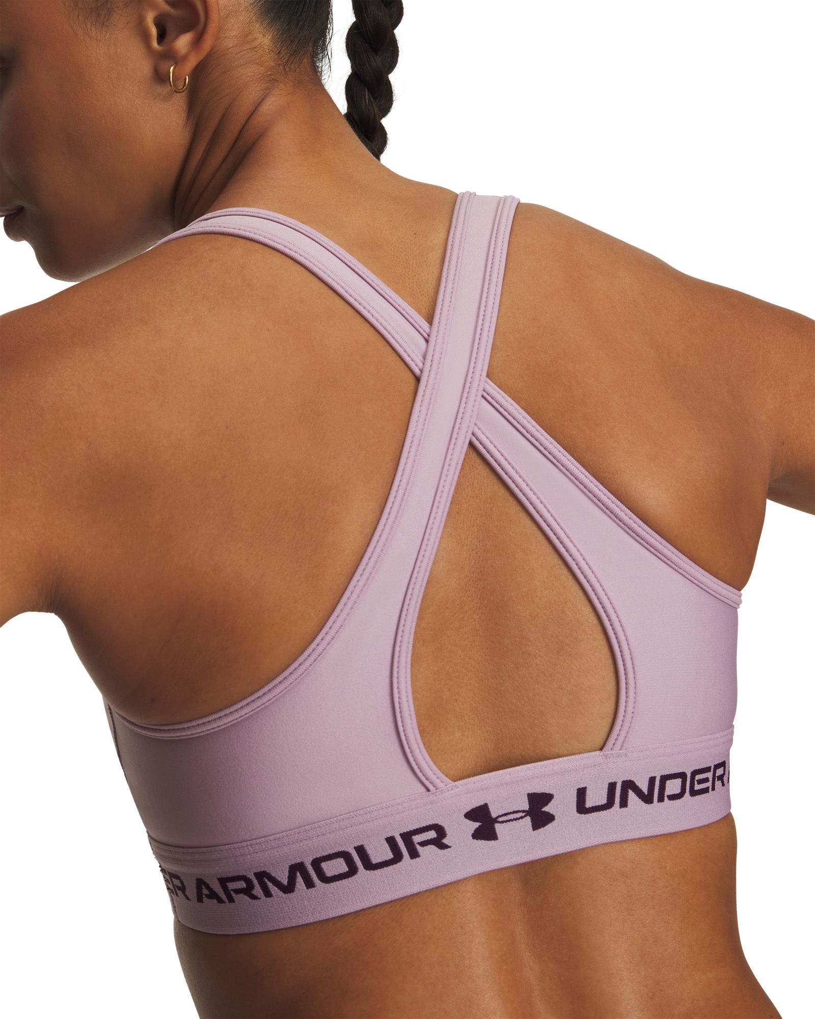 Under Armour Women's Mid Crossback Sports Bra product image