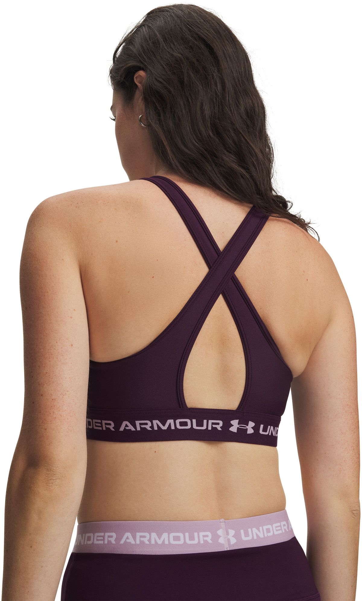Under Armour Women's Mid Crossback Sports Bra product image