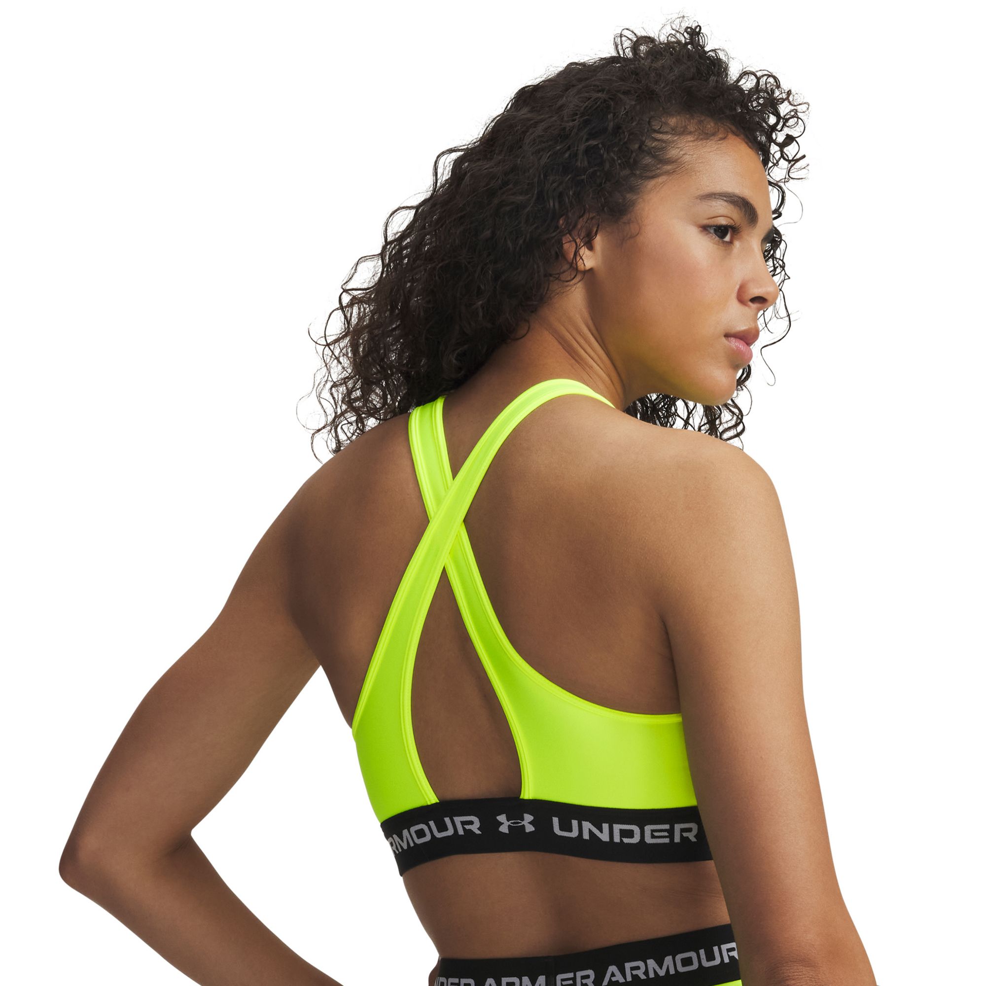 Under Armour Women's Mid Crossback Sports Bra product image