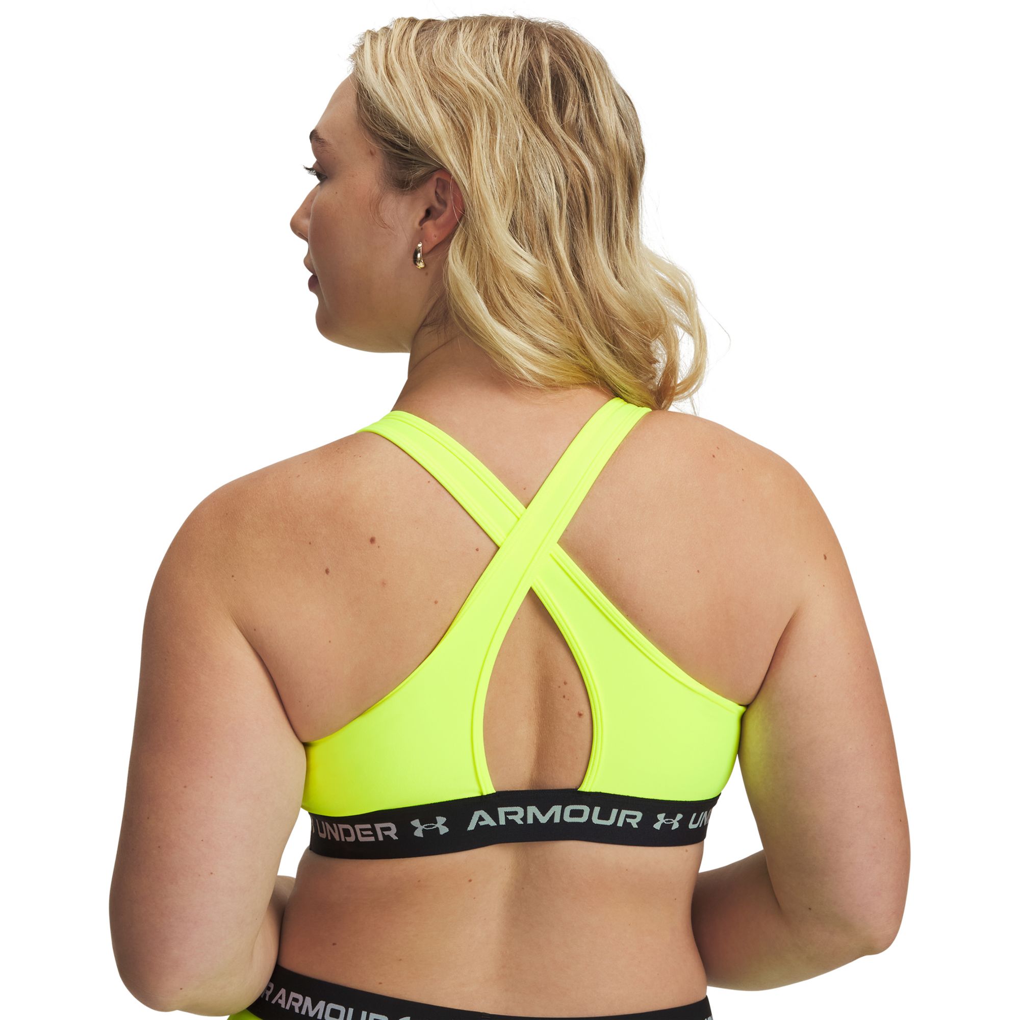 Under Armour Women's Mid Crossback Sports Bra product image
