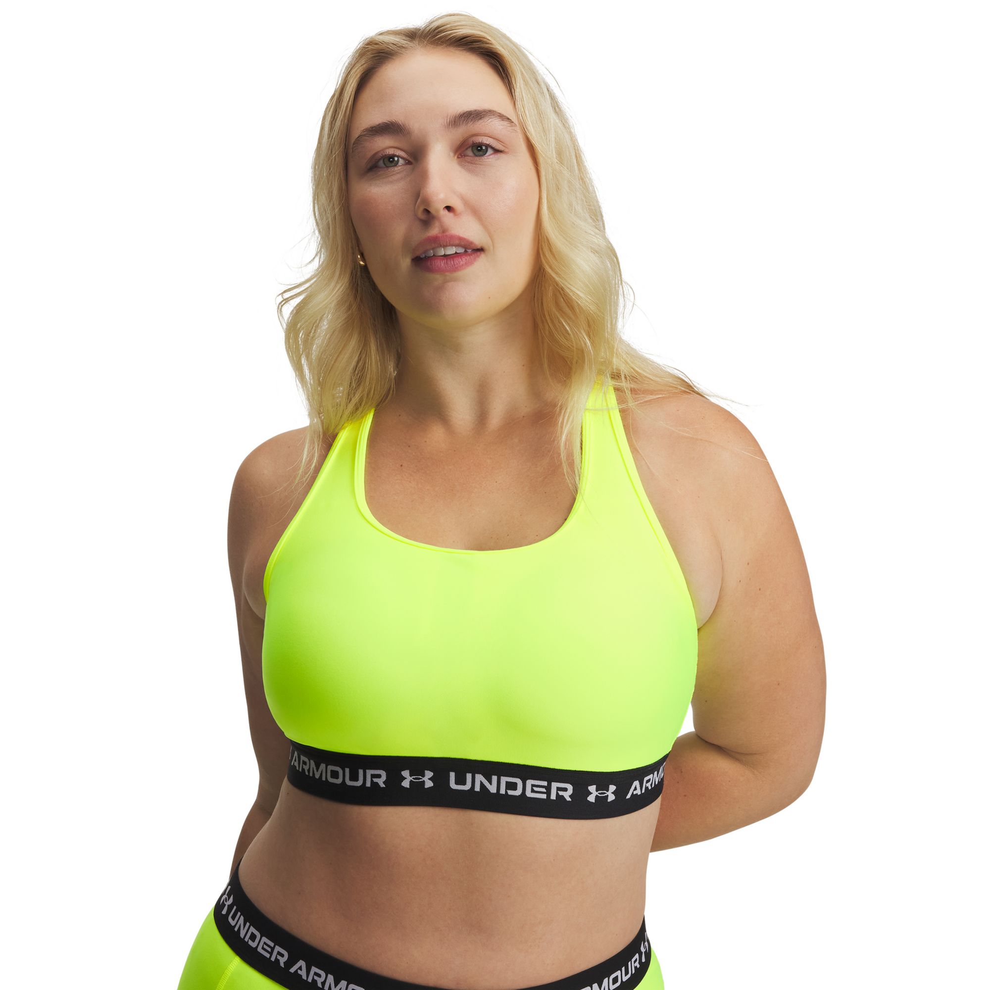 Under Armour Women's Mid Crossback Sports Bra product image