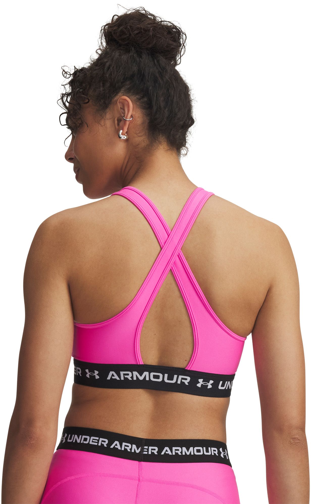 Under Armour Women's Mid Crossback Sports Bra product image
