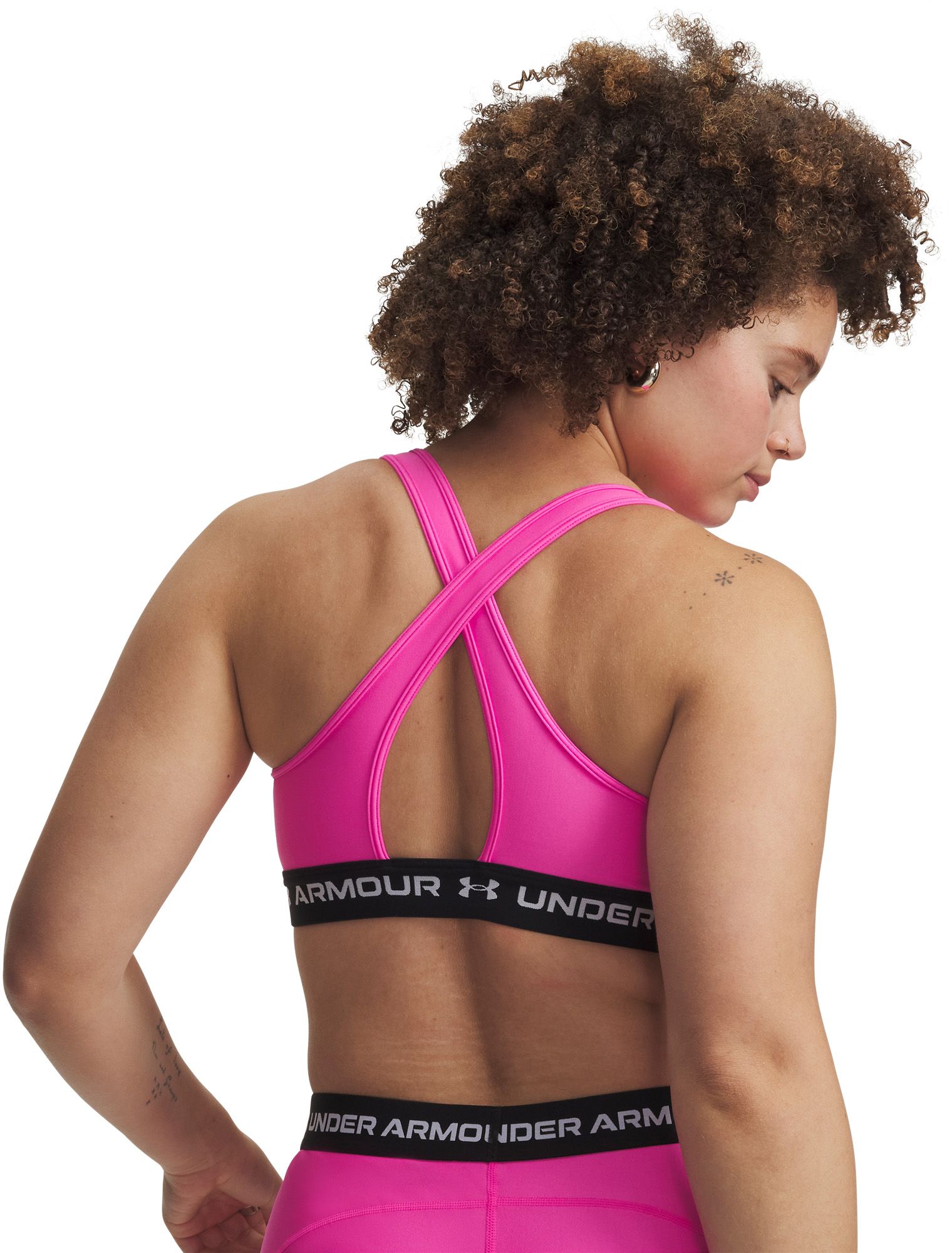 Under Armour Women's Mid Crossback Sports Bra product image