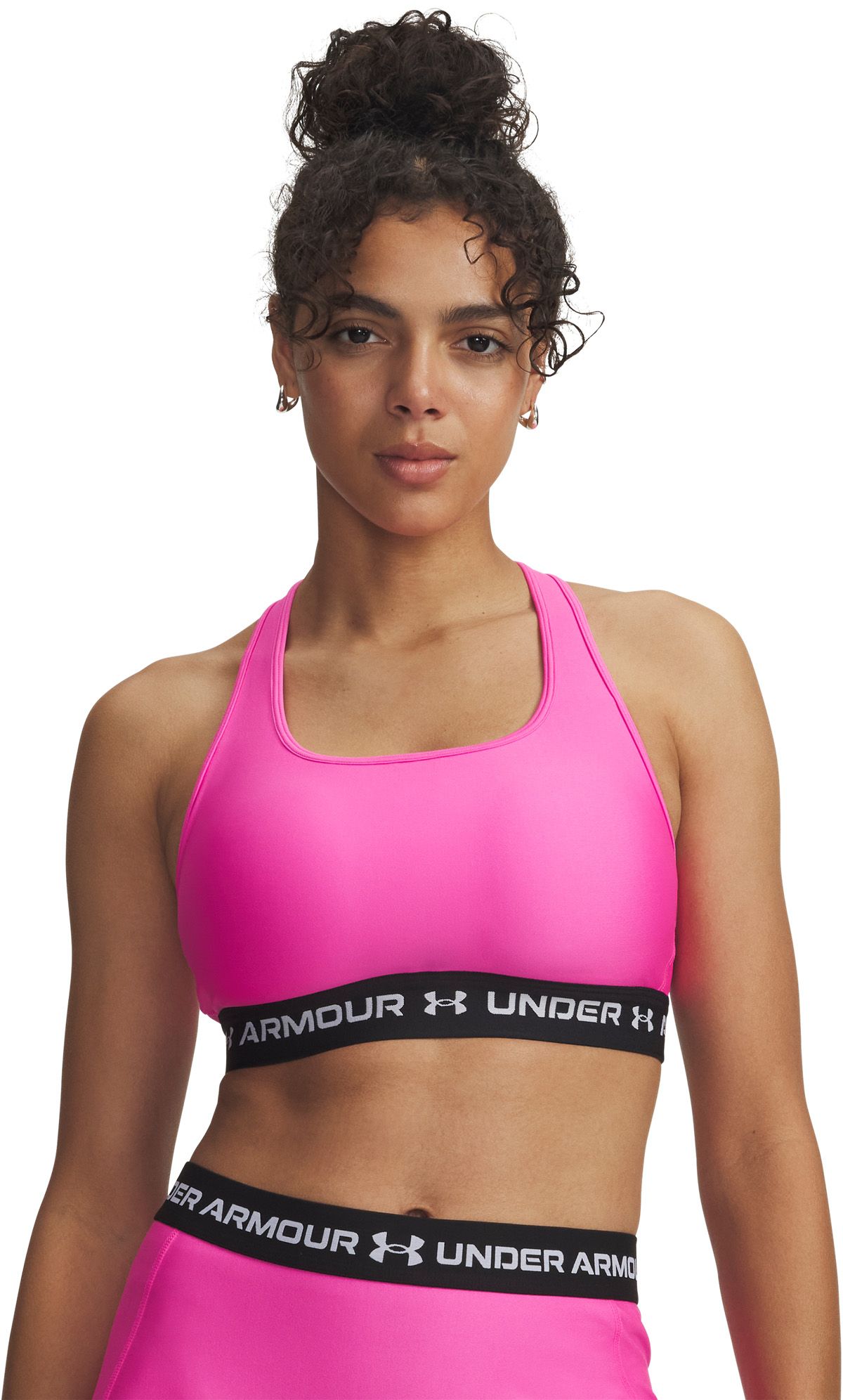 Under Armour Women's Mid Crossback Sports Bra product image