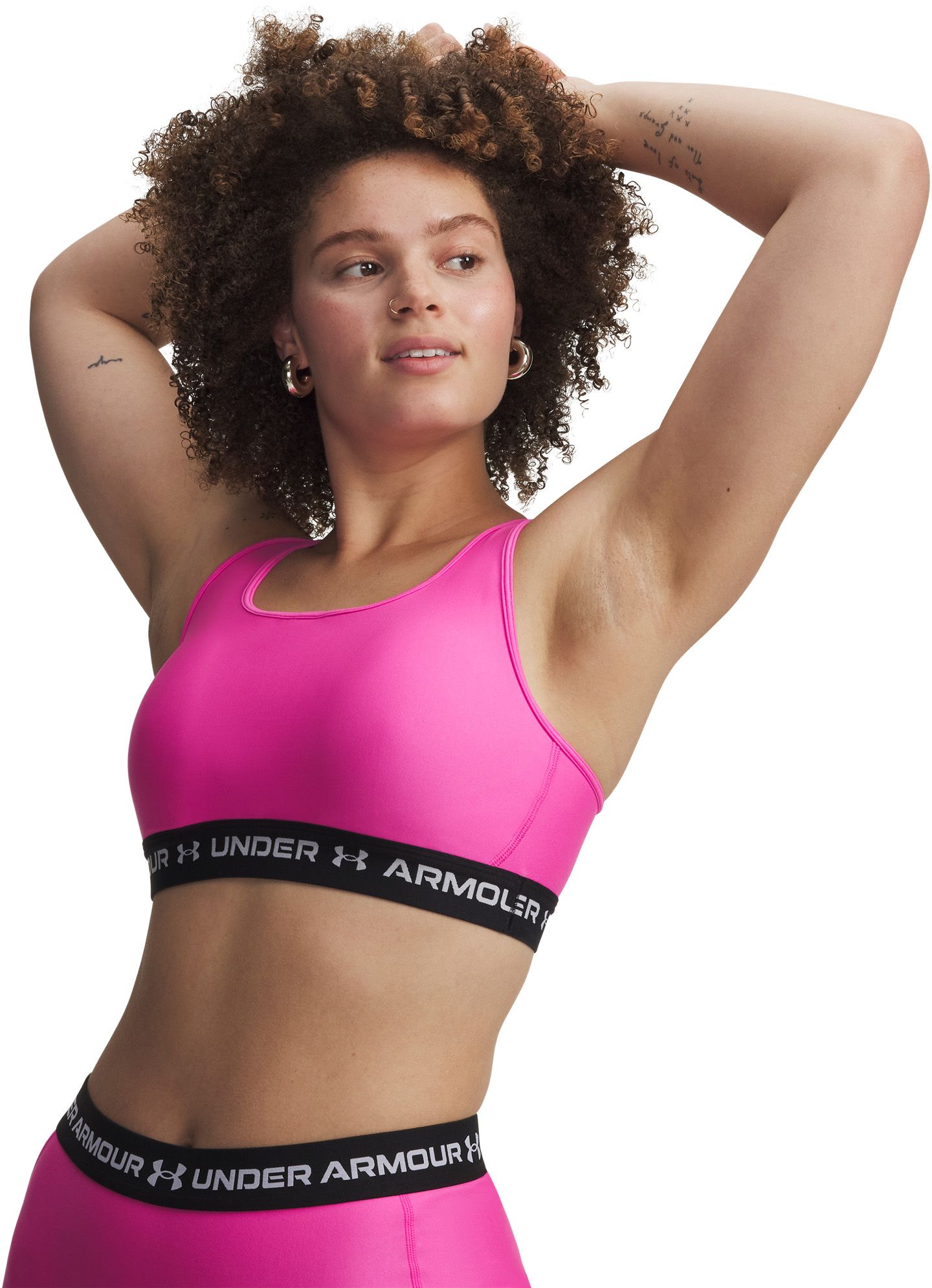 Under Armour Women's Mid Crossback Sports Bra product image
