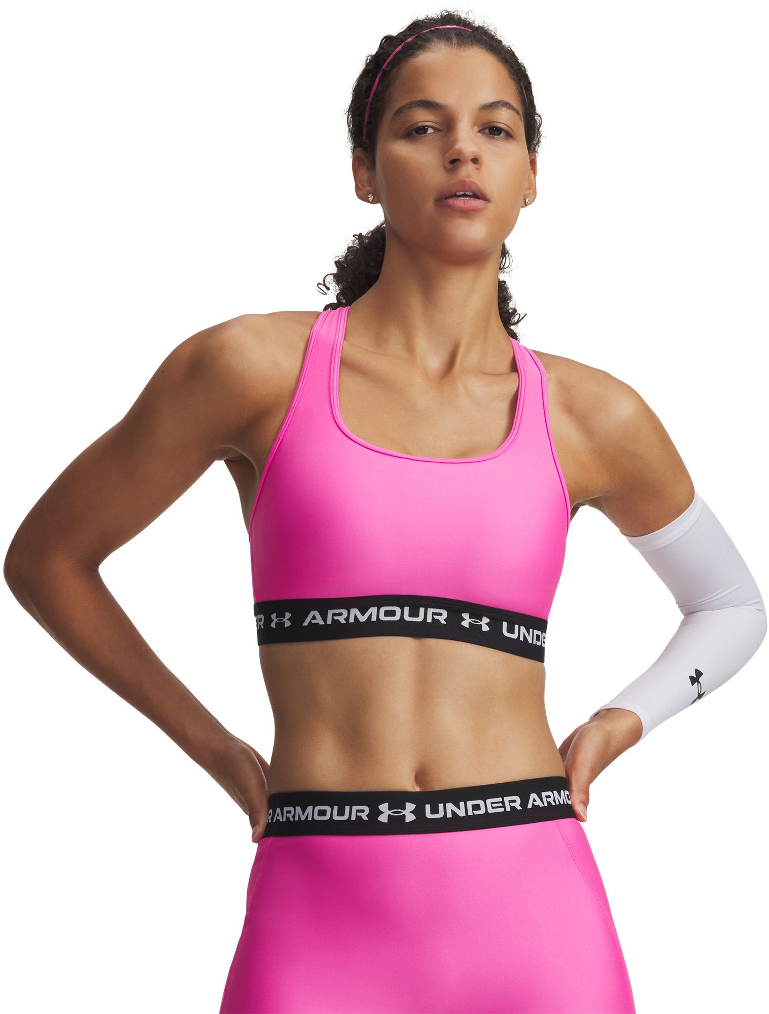 Under Armour Women's Mid Crossback Sports Bra product image
