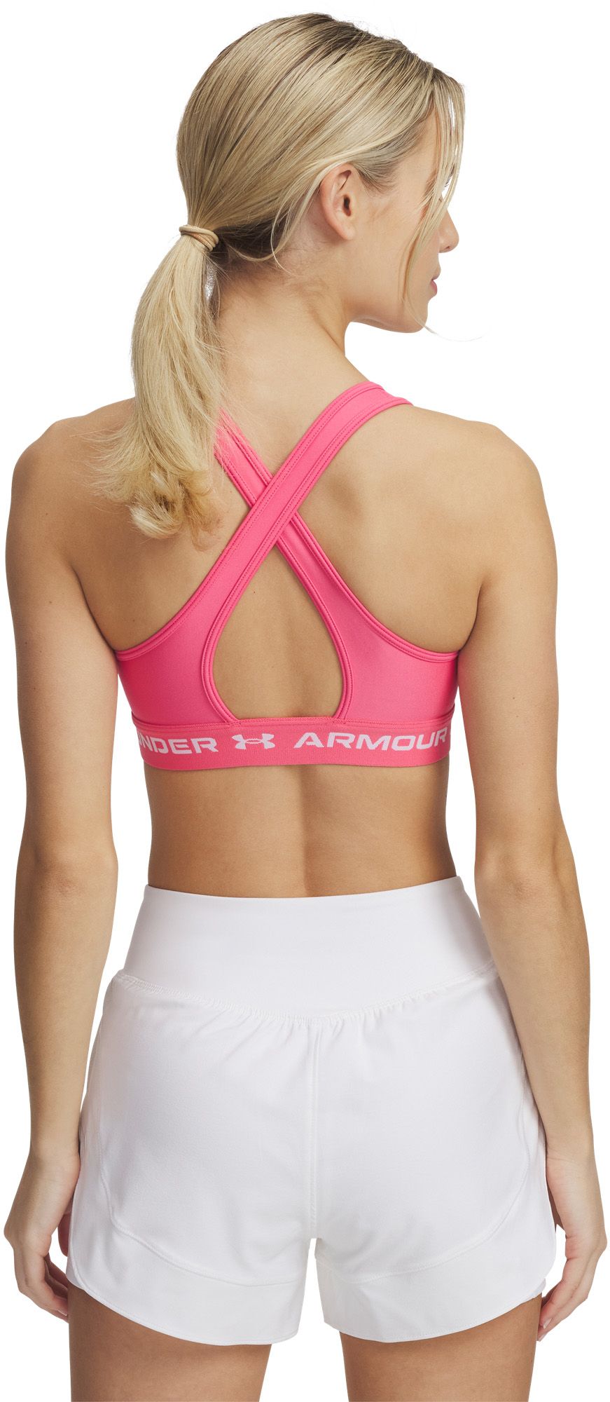 Under Armour Women's Mid Crossback Sports Bra product image