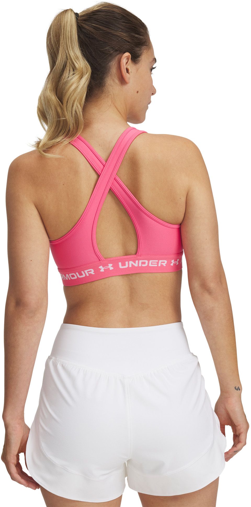 Under Armour Women's Mid Crossback Sports Bra product image