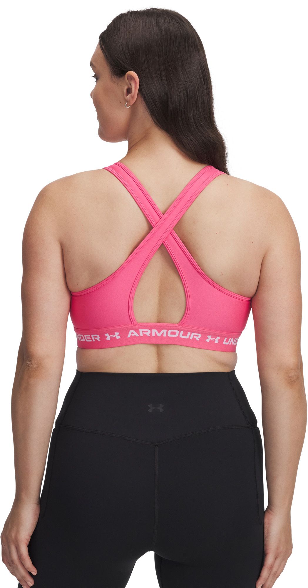 Under Armour Women's Mid Crossback Sports Bra product image