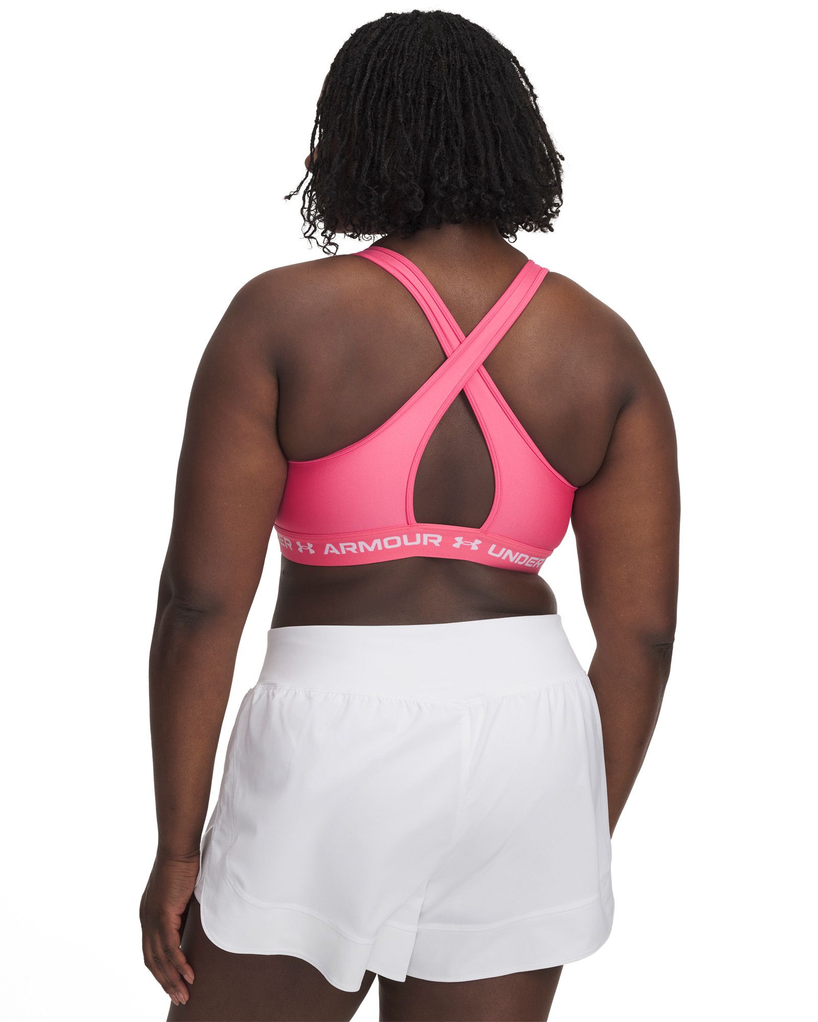 Under Armour Women's Mid Crossback Sports Bra product image