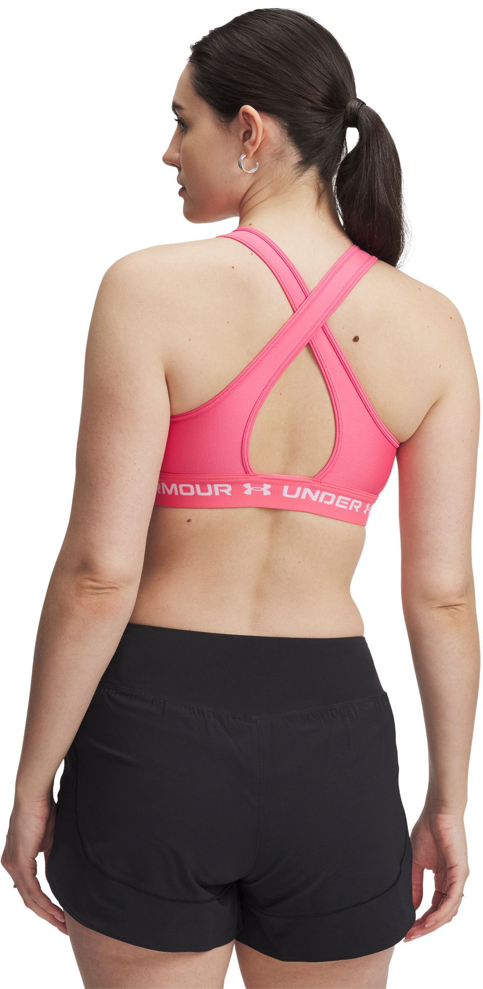 Under Armour Women's Mid Crossback Sports Bra product image