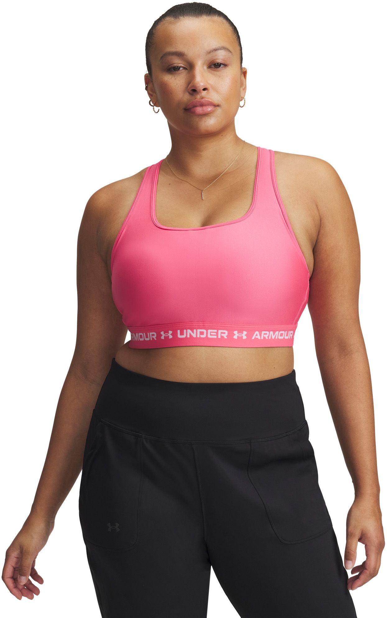 Under Armour Women's Mid Crossback Sports Bra product image