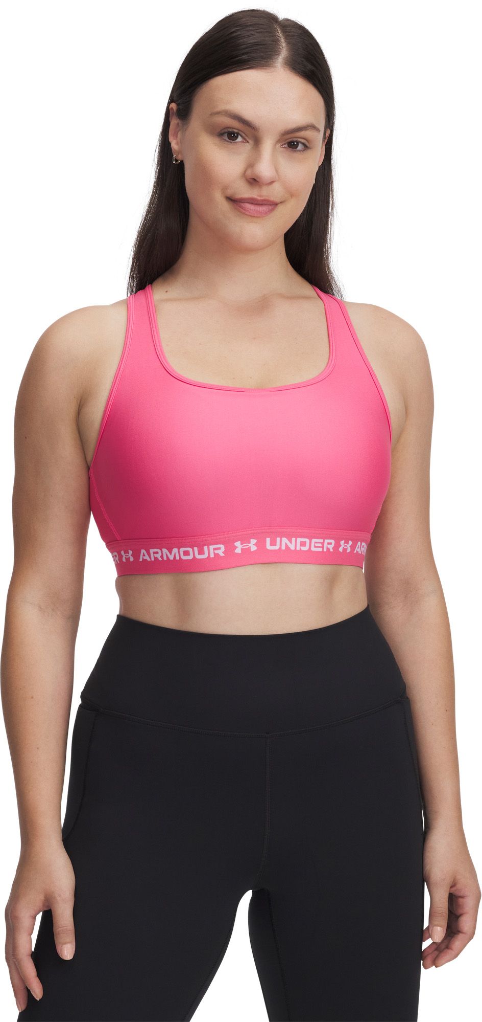 Under Armour Women's Mid Crossback Sports Bra product image