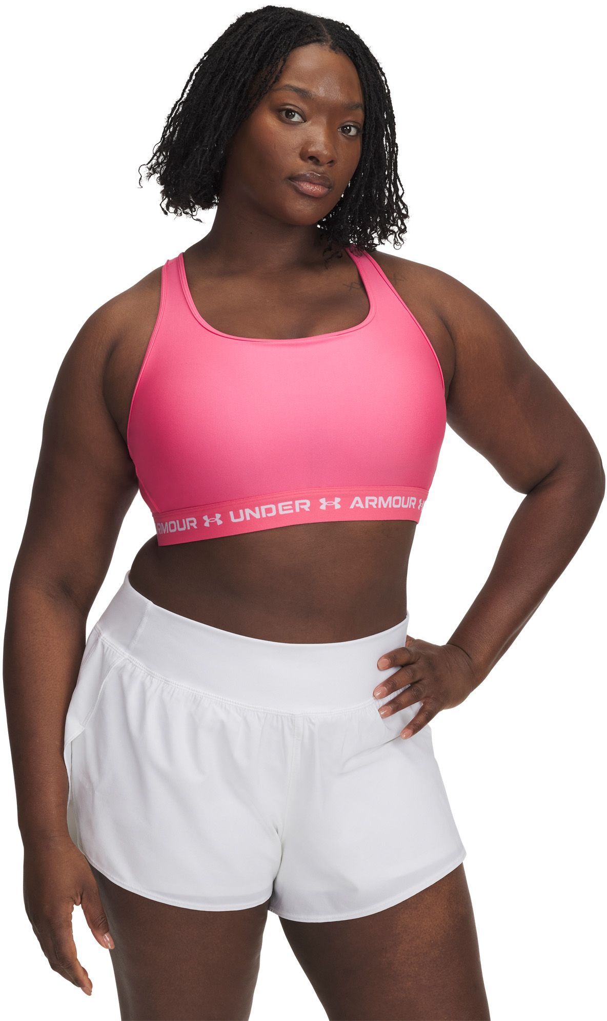 Under Armour Women's Mid Crossback Sports Bra product image