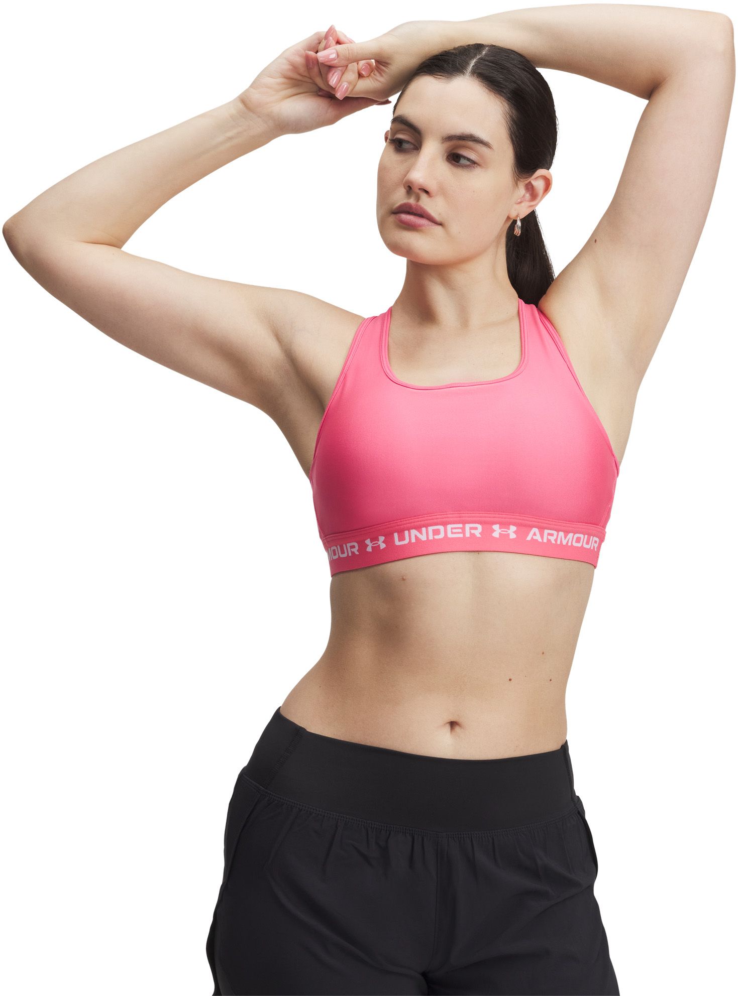 Under Armour Women's Mid Crossback Sports Bra product image