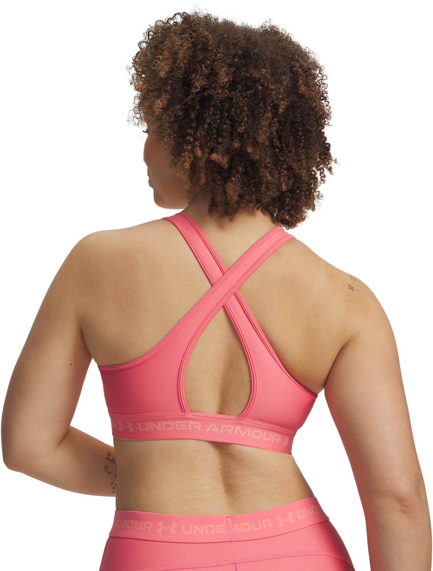 Under Armour Women's Mid Crossback Sports Bra product image