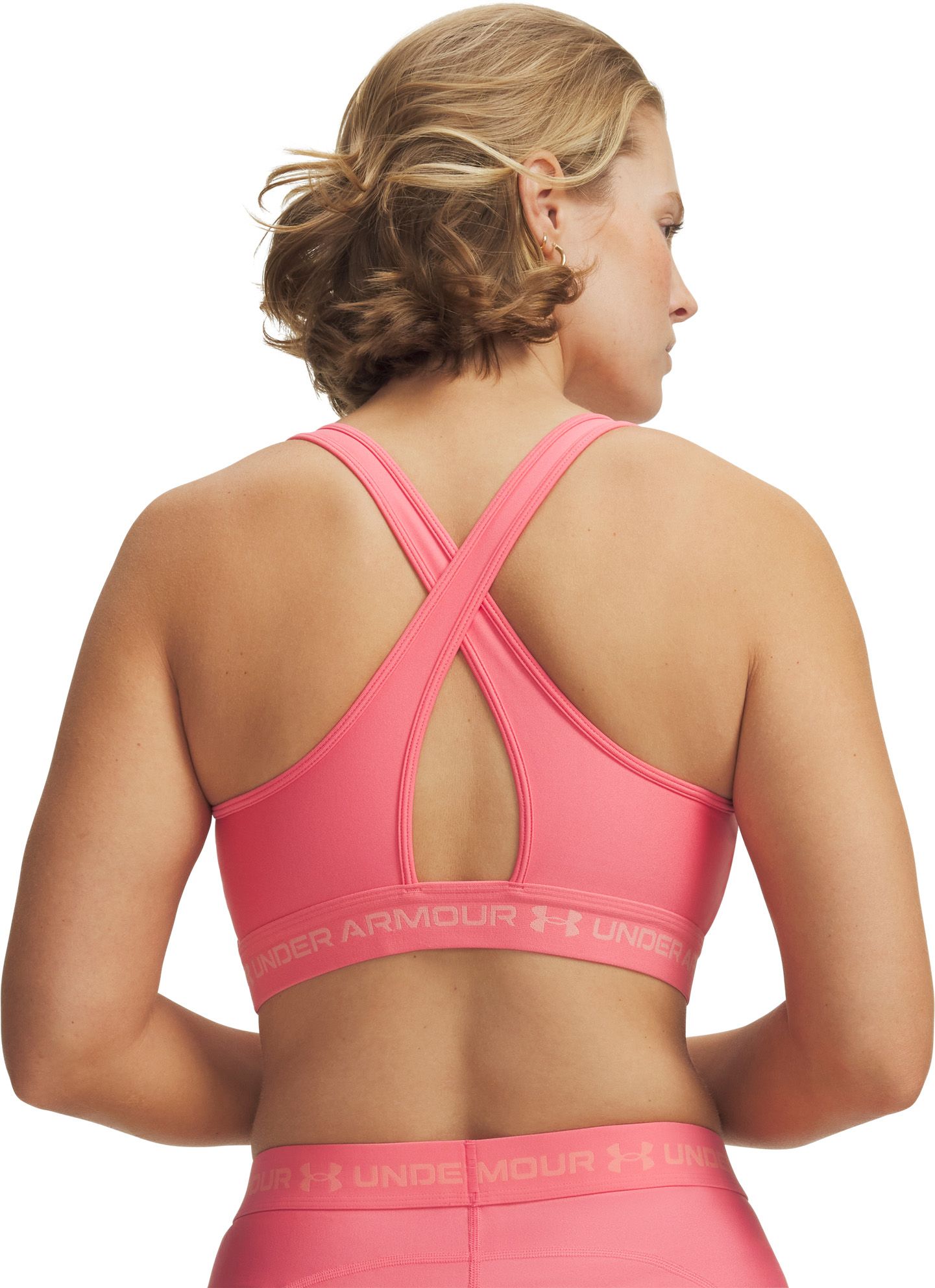 Under Armour Women's Mid Crossback Sports Bra product image