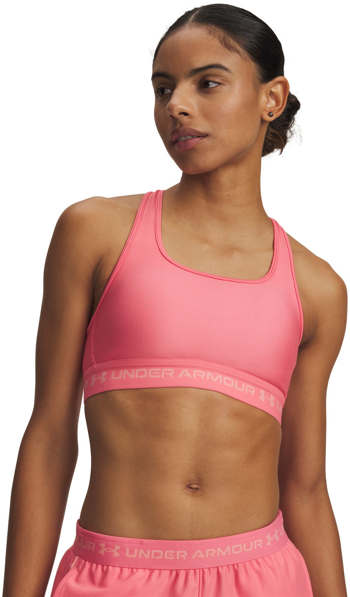 Under Armour Women's Mid Crossback Sports Bra product image