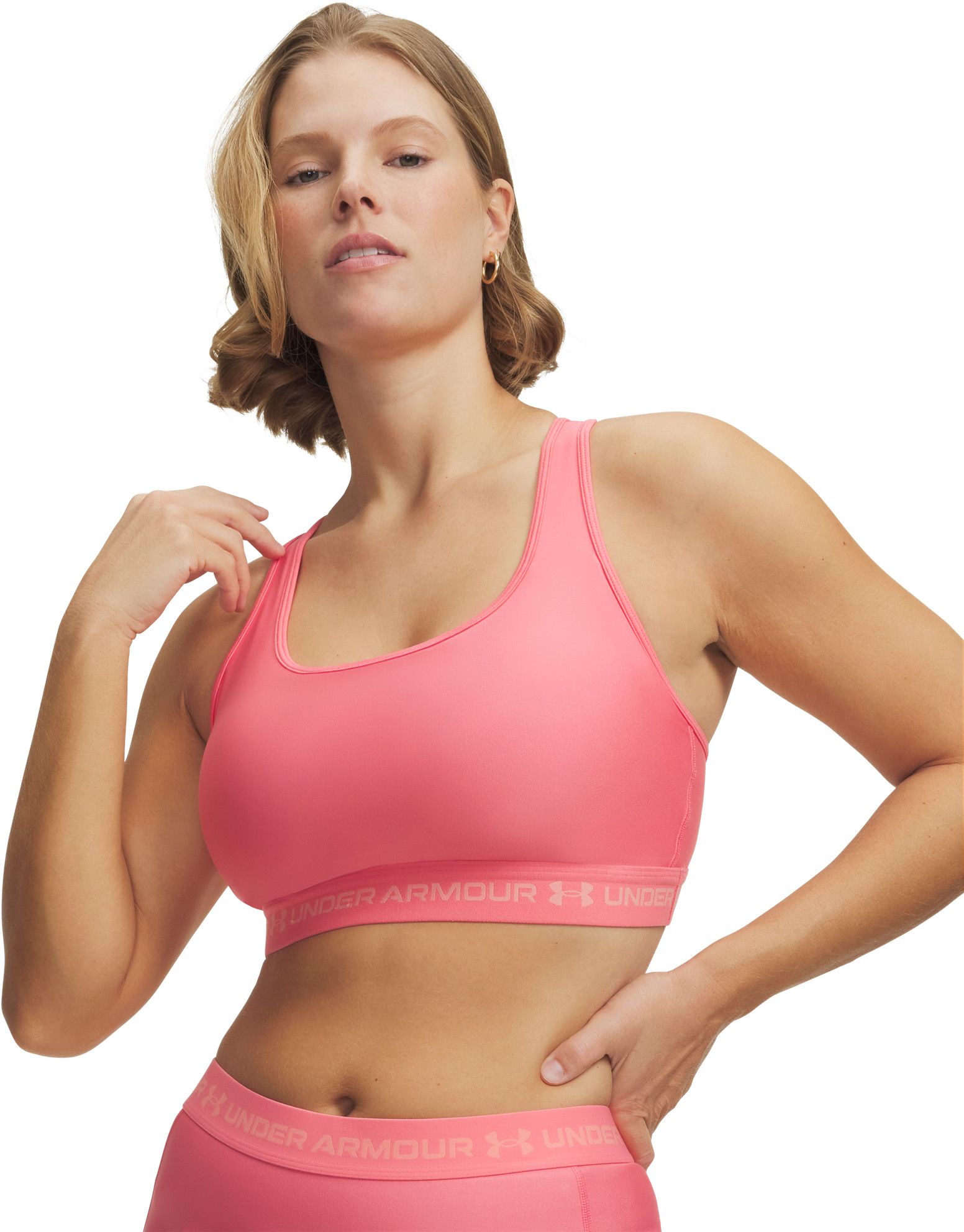 Under Armour Women's Mid Crossback Sports Bra product image