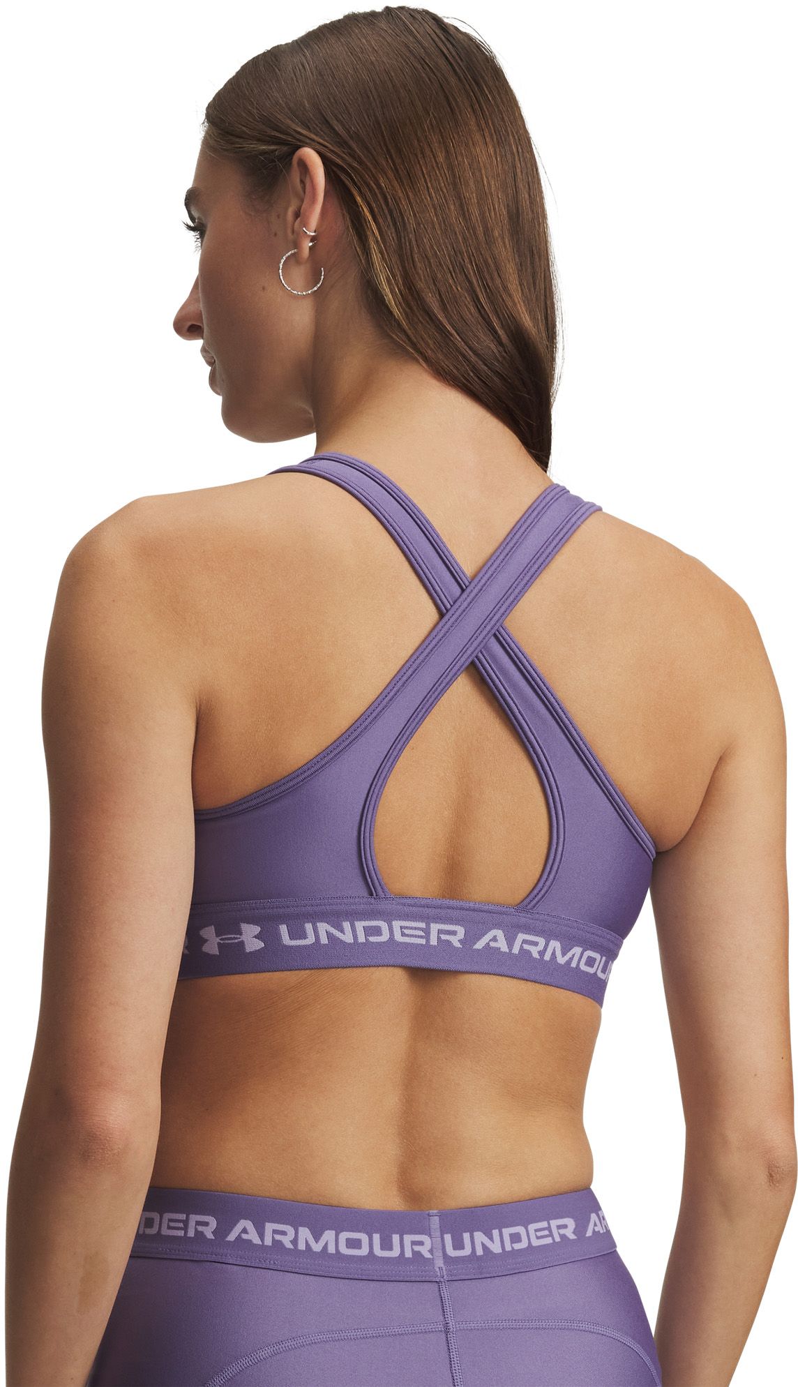 Under Armour Women's Mid Crossback Sports Bra product image