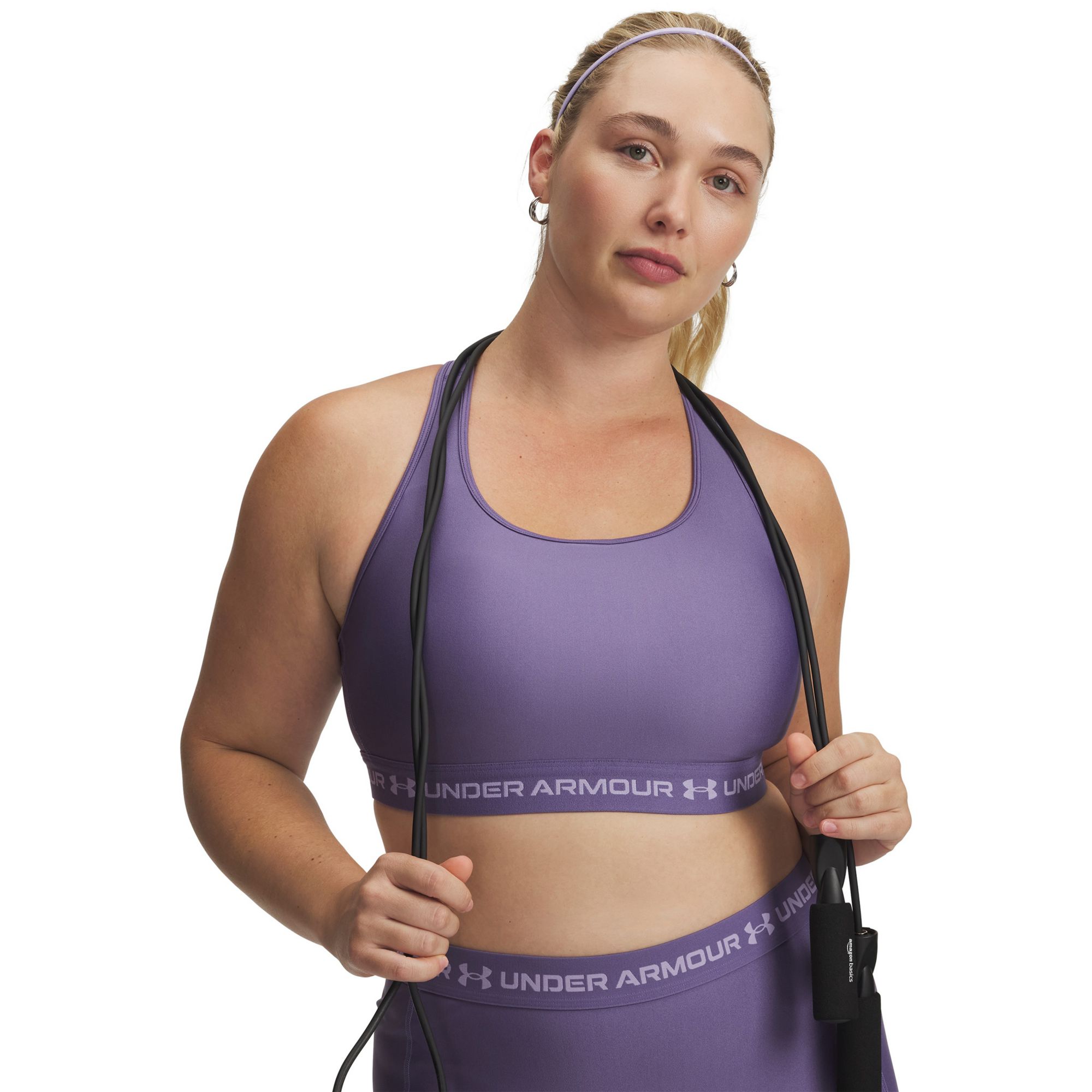 Under Armour Women's Mid Crossback Sports Bra product image
