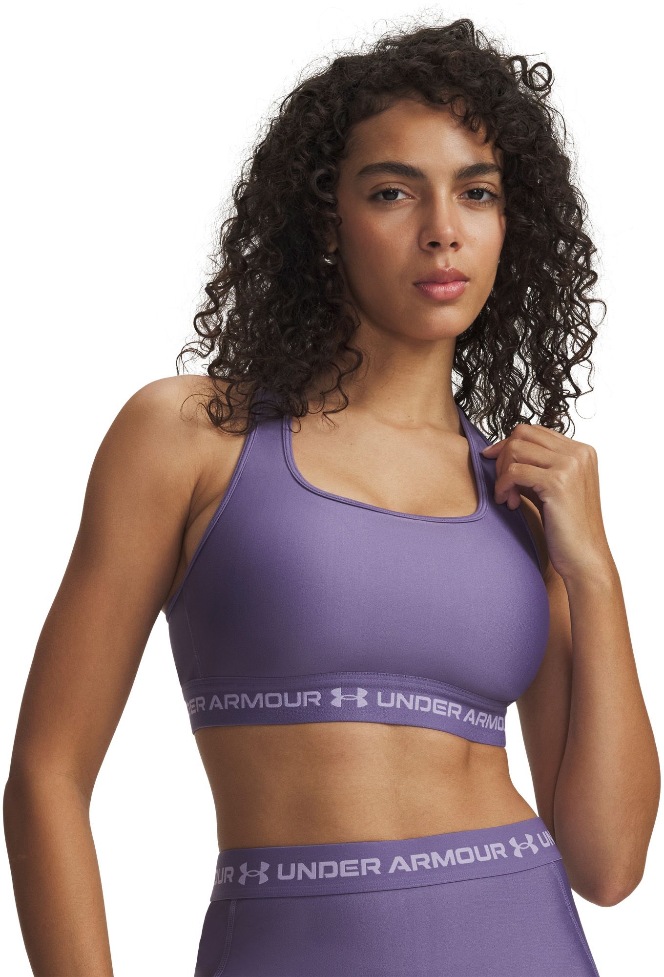 Under Armour Women's Mid Crossback Sports Bra product image
