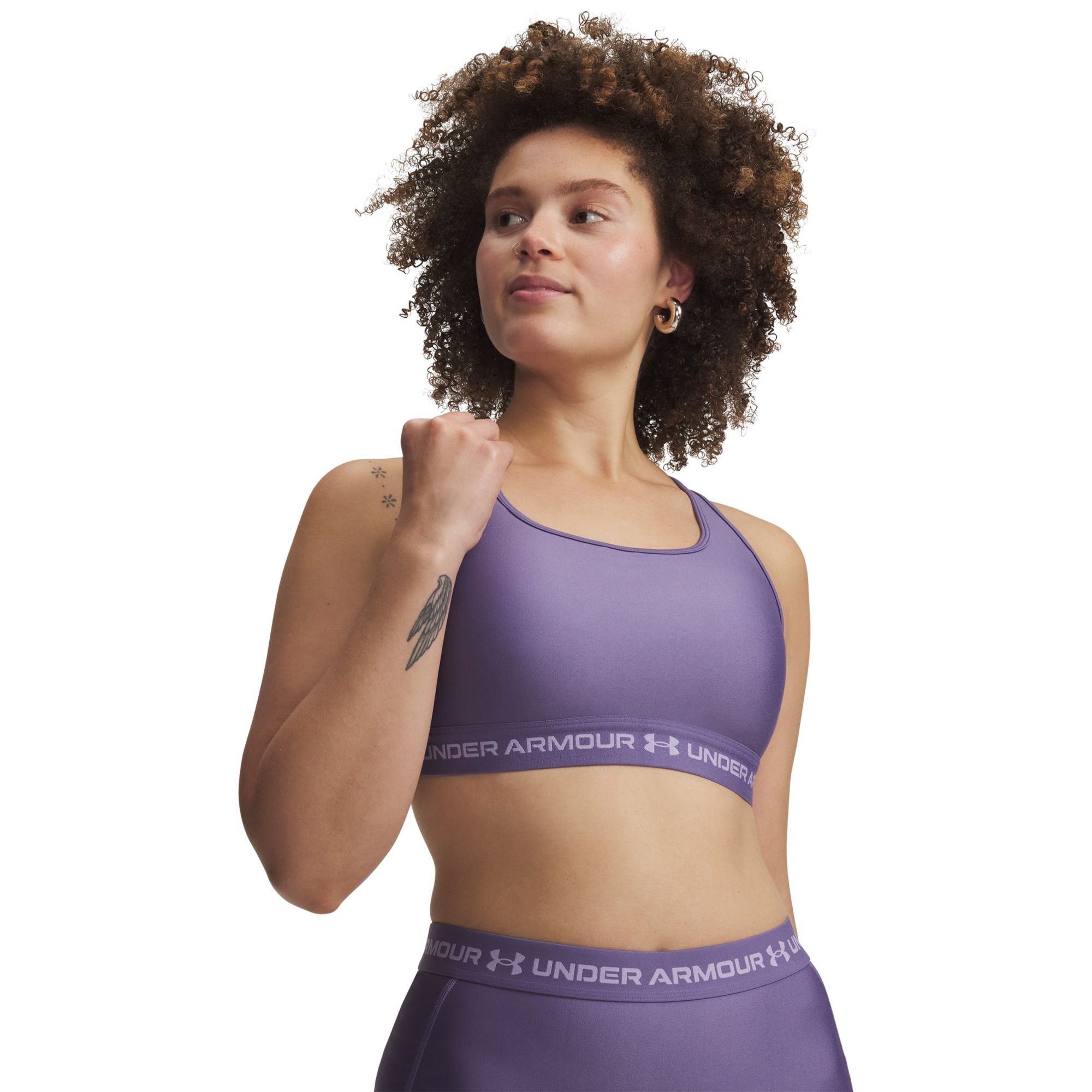 Under Armour Women's Mid Crossback Sports Bra product image