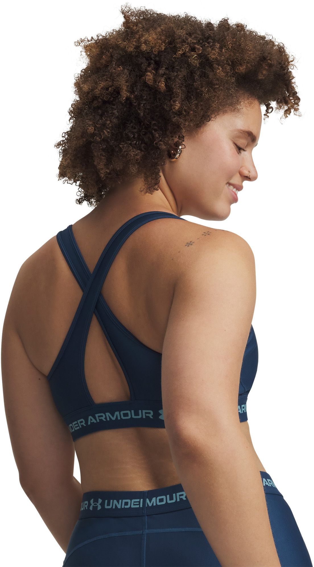Under Armour Women's Mid Crossback Sports Bra product image