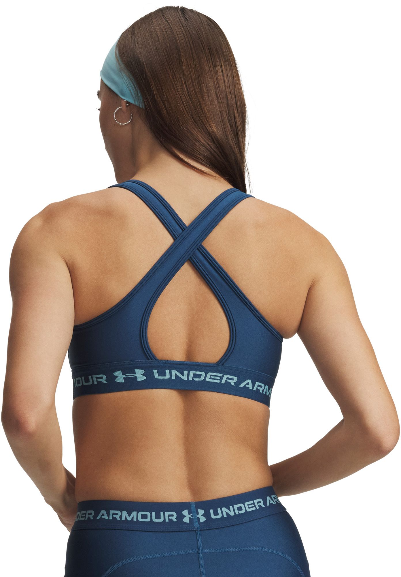 Under Armour Women's Mid Crossback Sports Bra product image