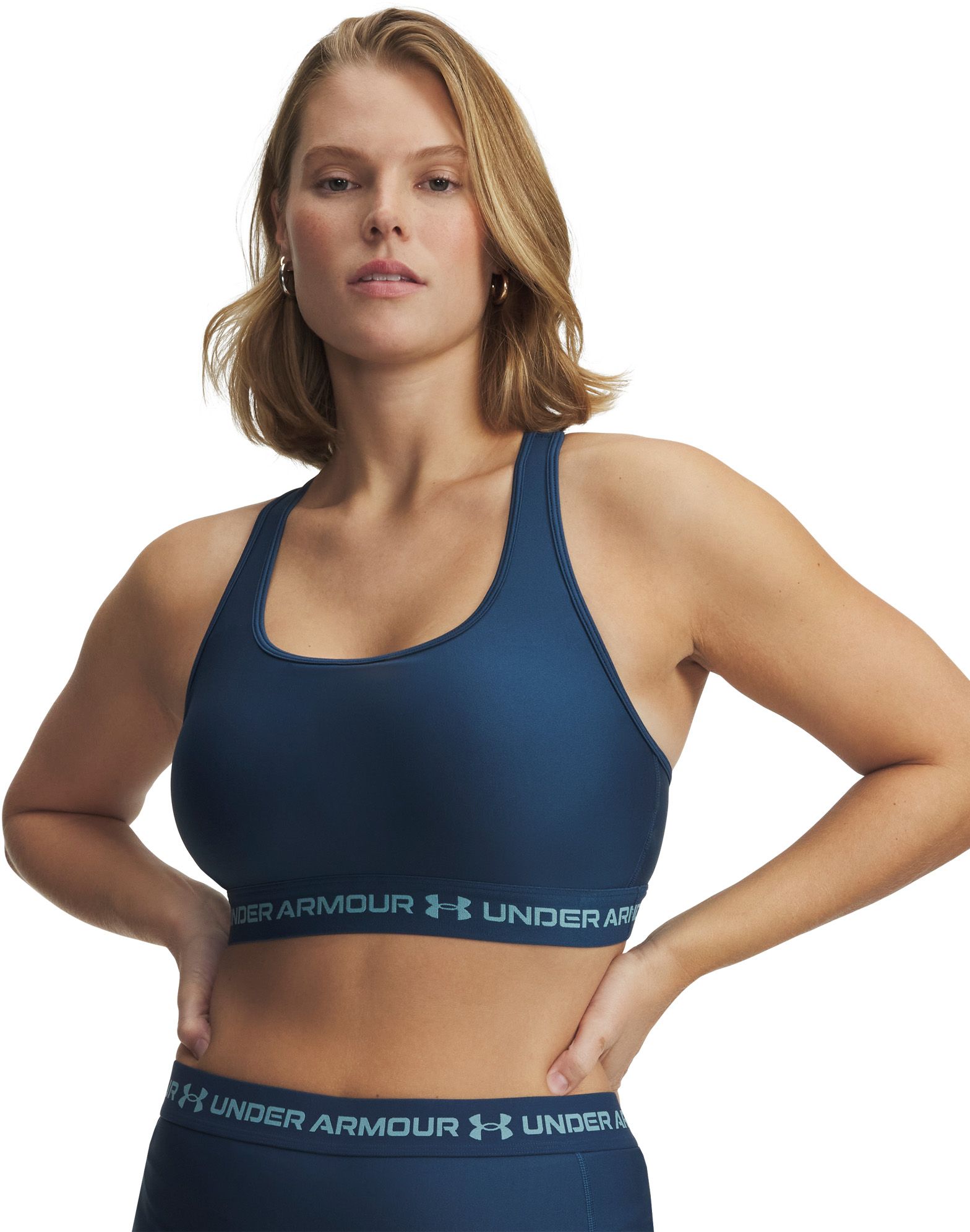 Under Armour Women's Mid Crossback Sports Bra product image