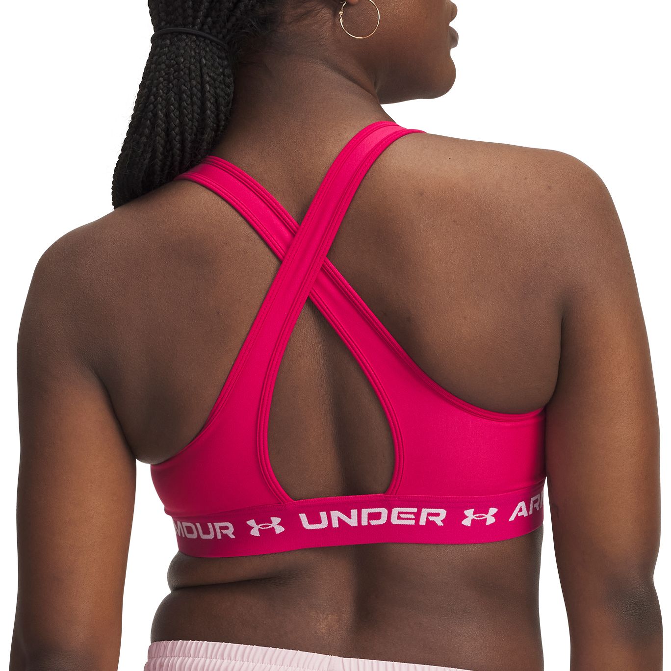 Under Armour Women's Mid Crossback Sports Bra product image