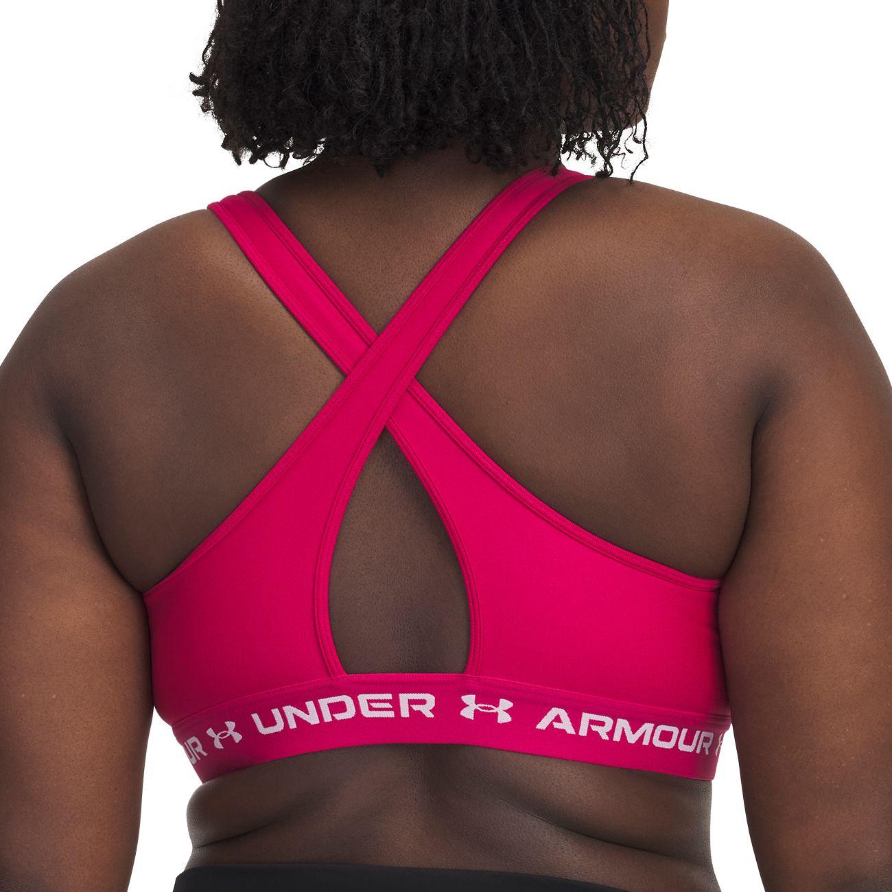 Under Armour Women's Mid Crossback Sports Bra product image