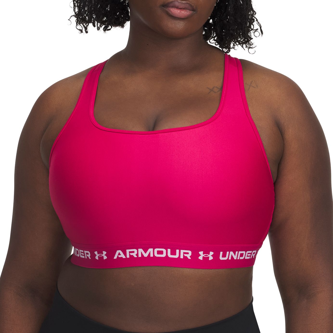 Under Armour Women's Mid Crossback Sports Bra product image