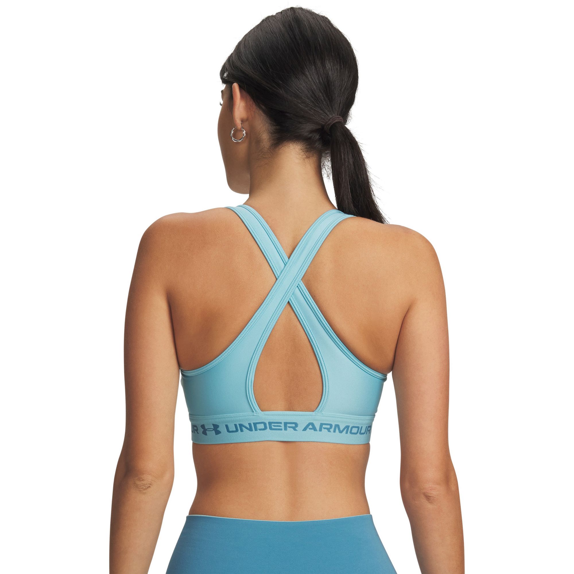 Under Armour Women's Mid Crossback Sports Bra product image