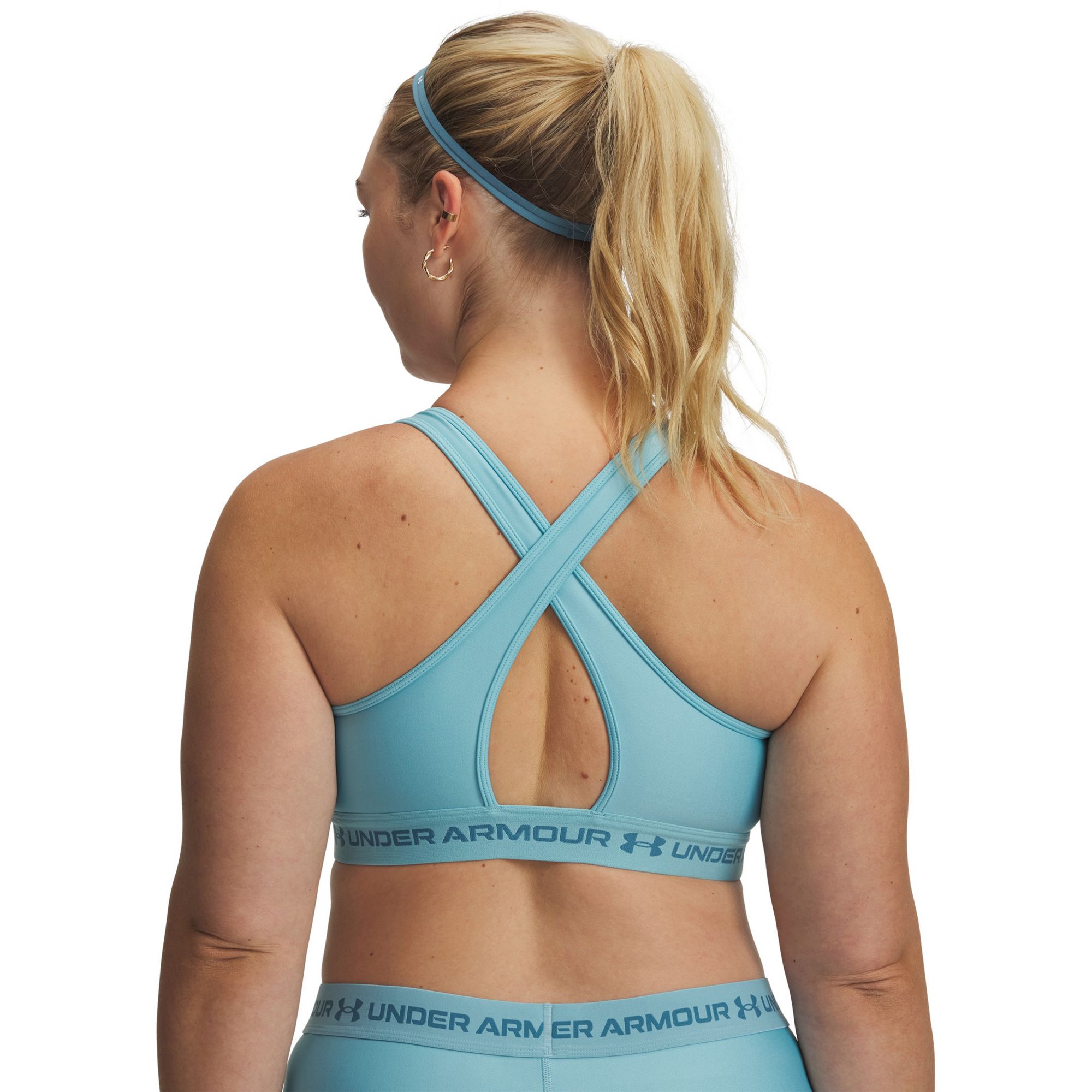 Under Armour Women's Mid Crossback Sports Bra product image
