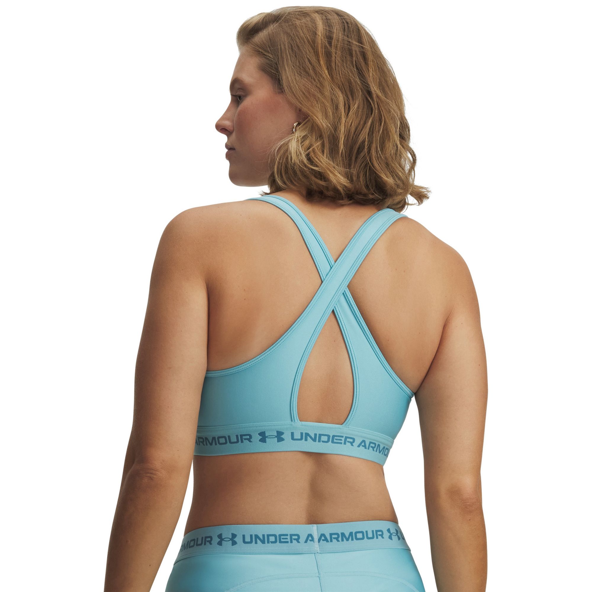 Under Armour Women's Mid Crossback Sports Bra product image