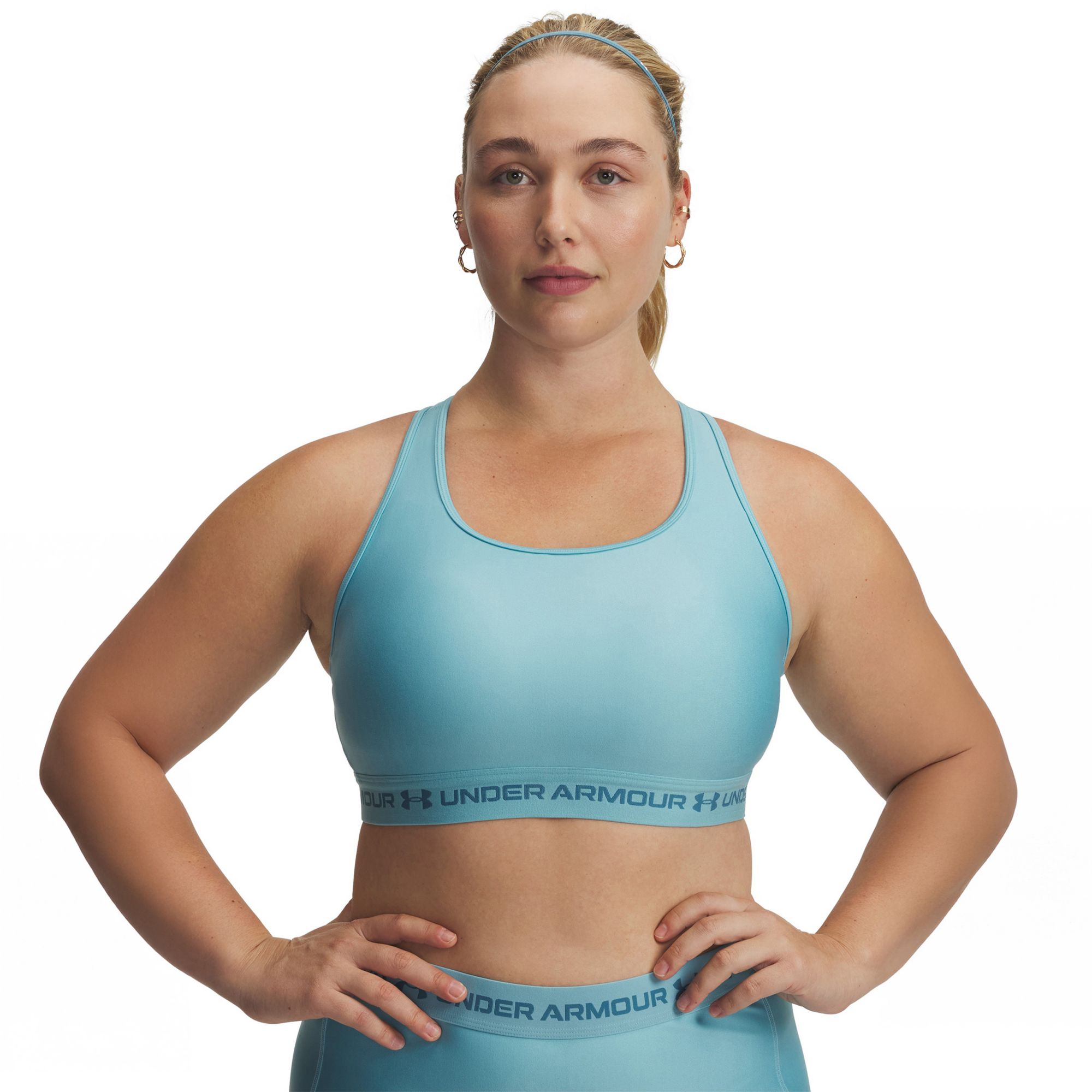 Under Armour Women's Mid Crossback Sports Bra product image