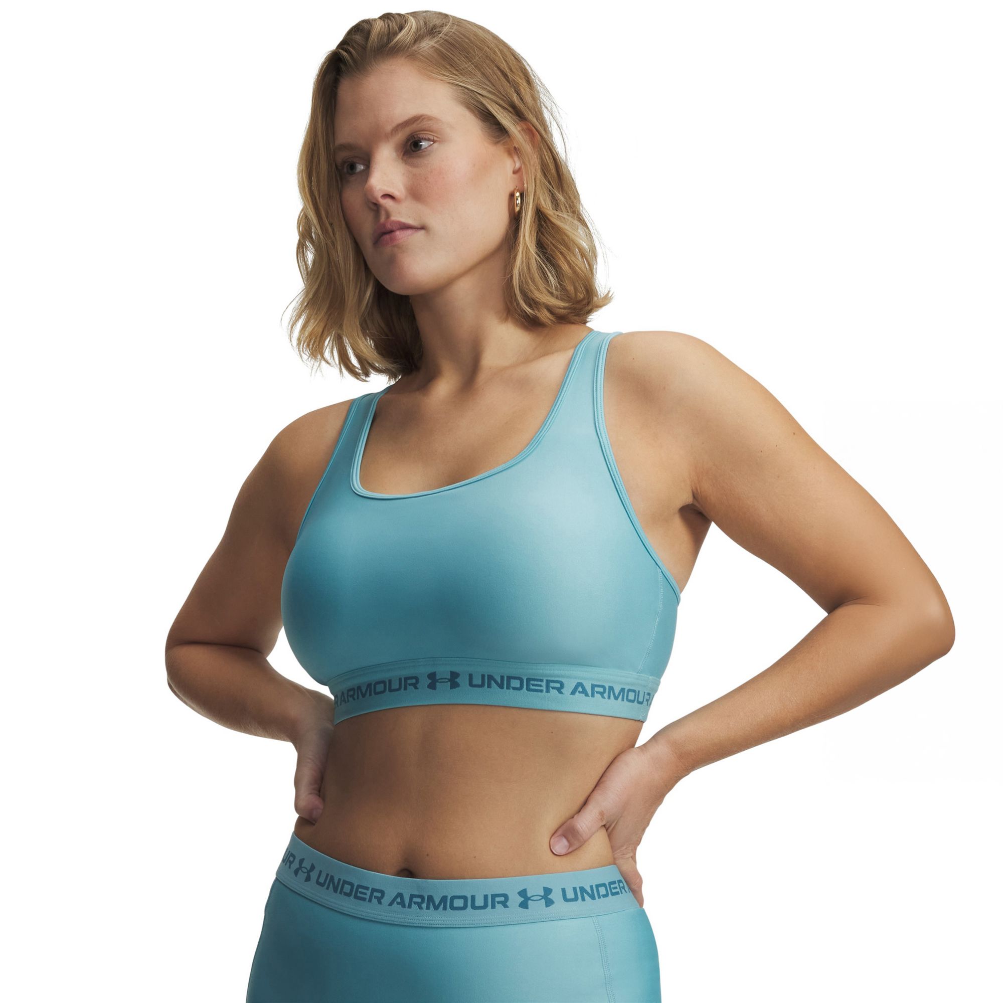 Under Armour Women's Mid Crossback Sports Bra product image