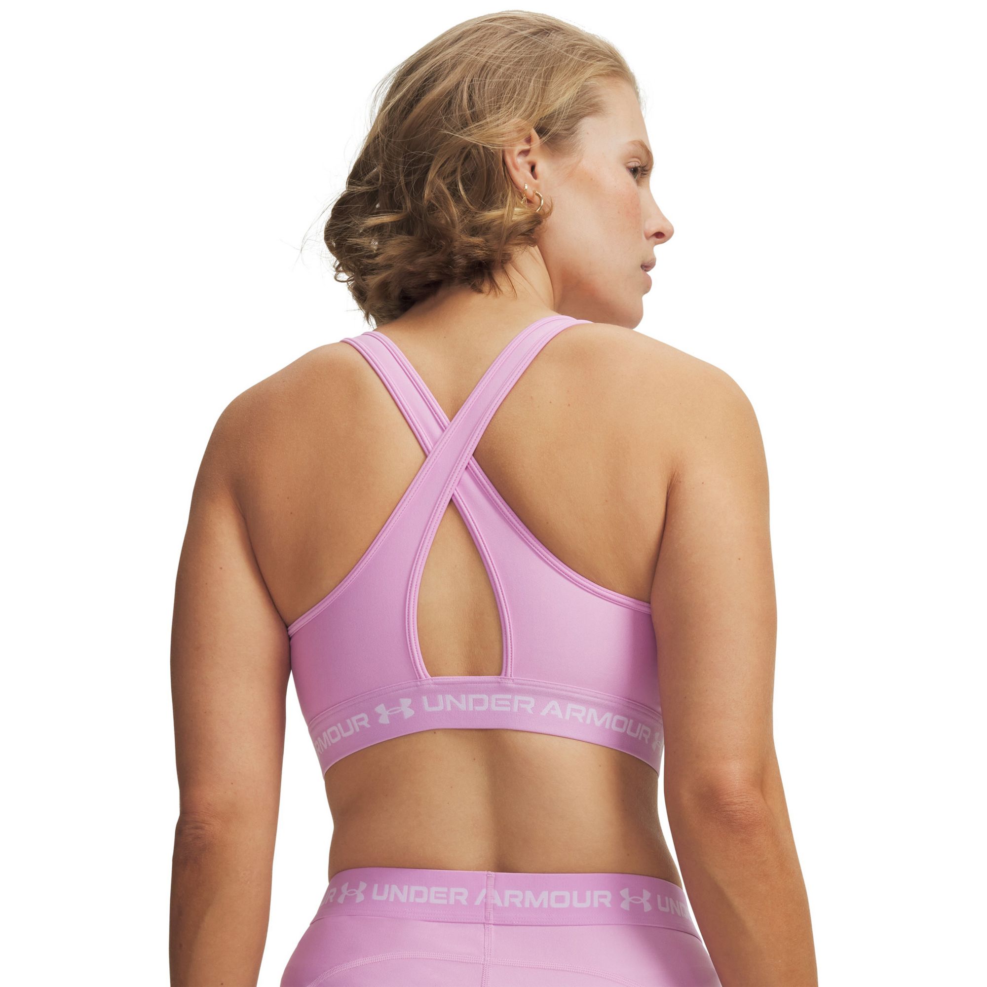 Under Armour Women's Mid Crossback Sports Bra product image