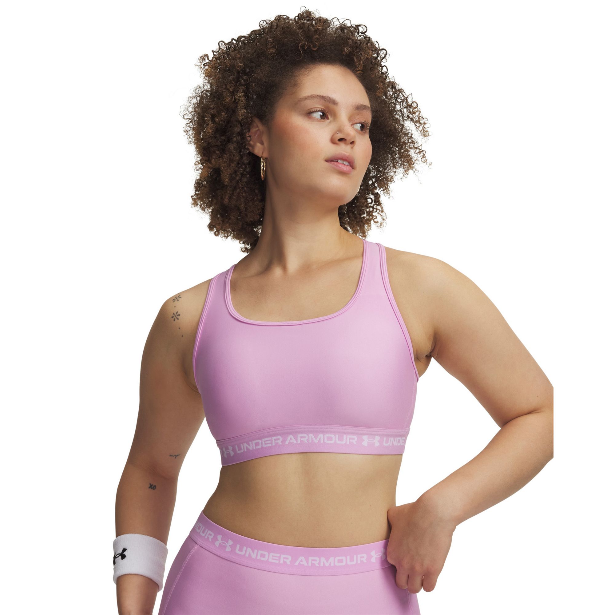 Under Armour Women's Mid Crossback Sports Bra product image