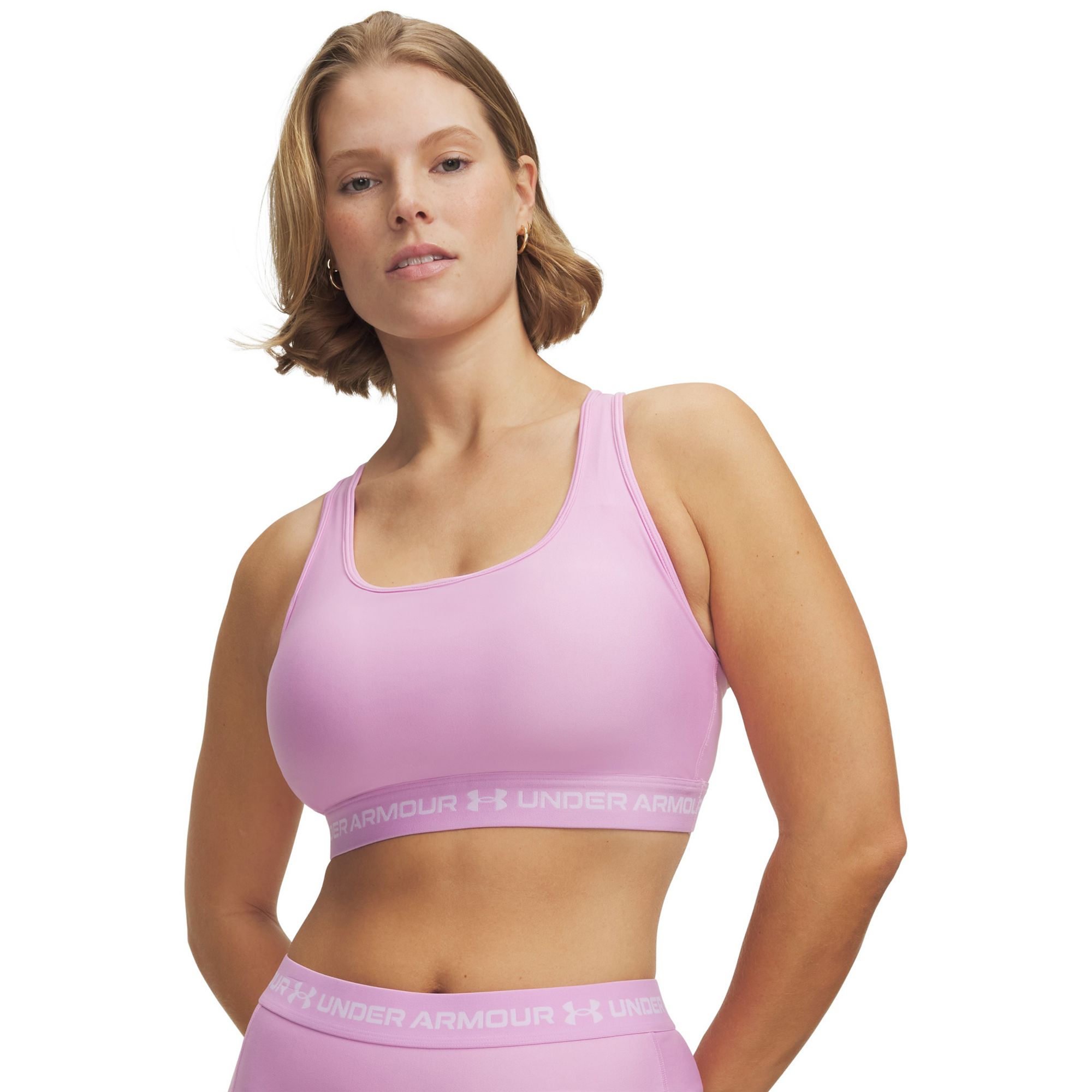 Under Armour Women's Mid Crossback Sports Bra product image