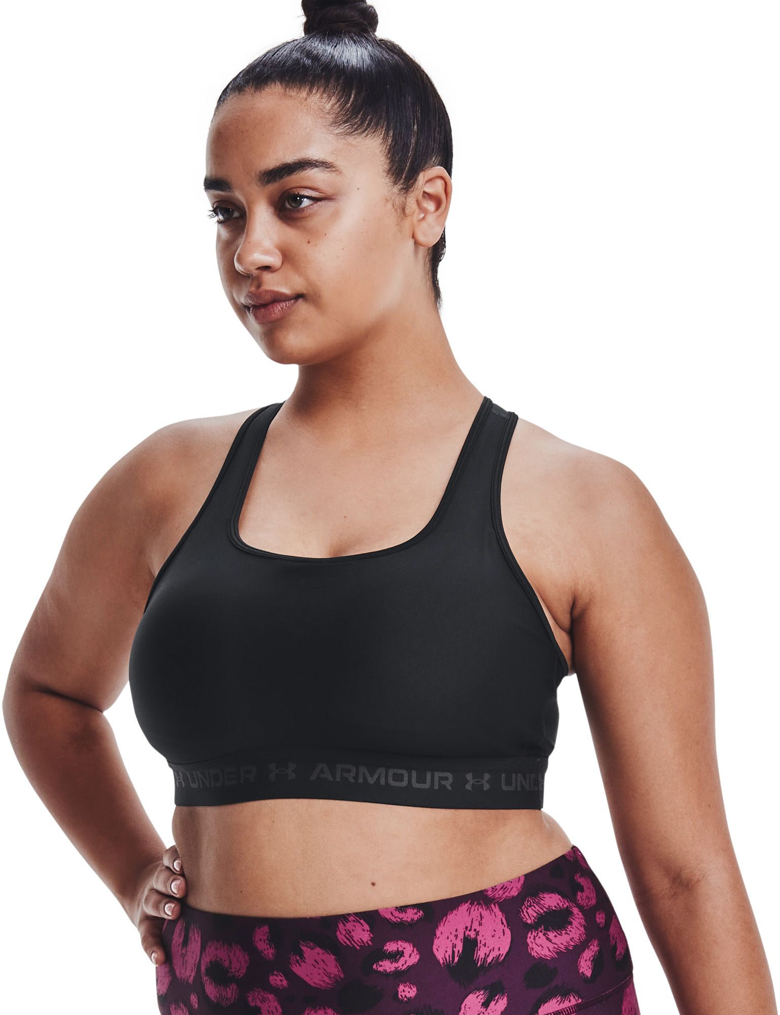Under Armour Women's Mid Crossback Sports Bra product image