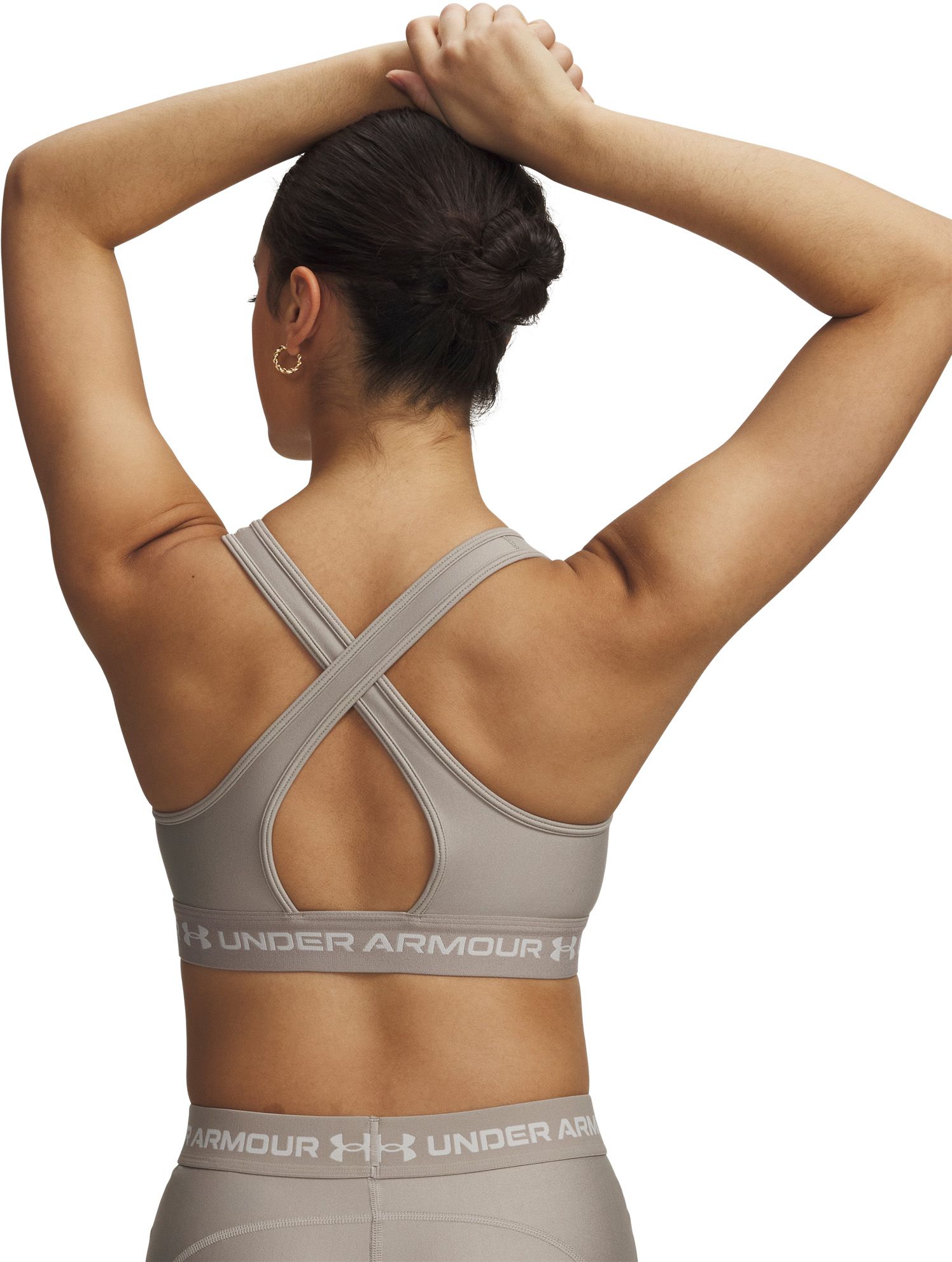 Under Armour Women's Mid Crossback Sports Bra product image