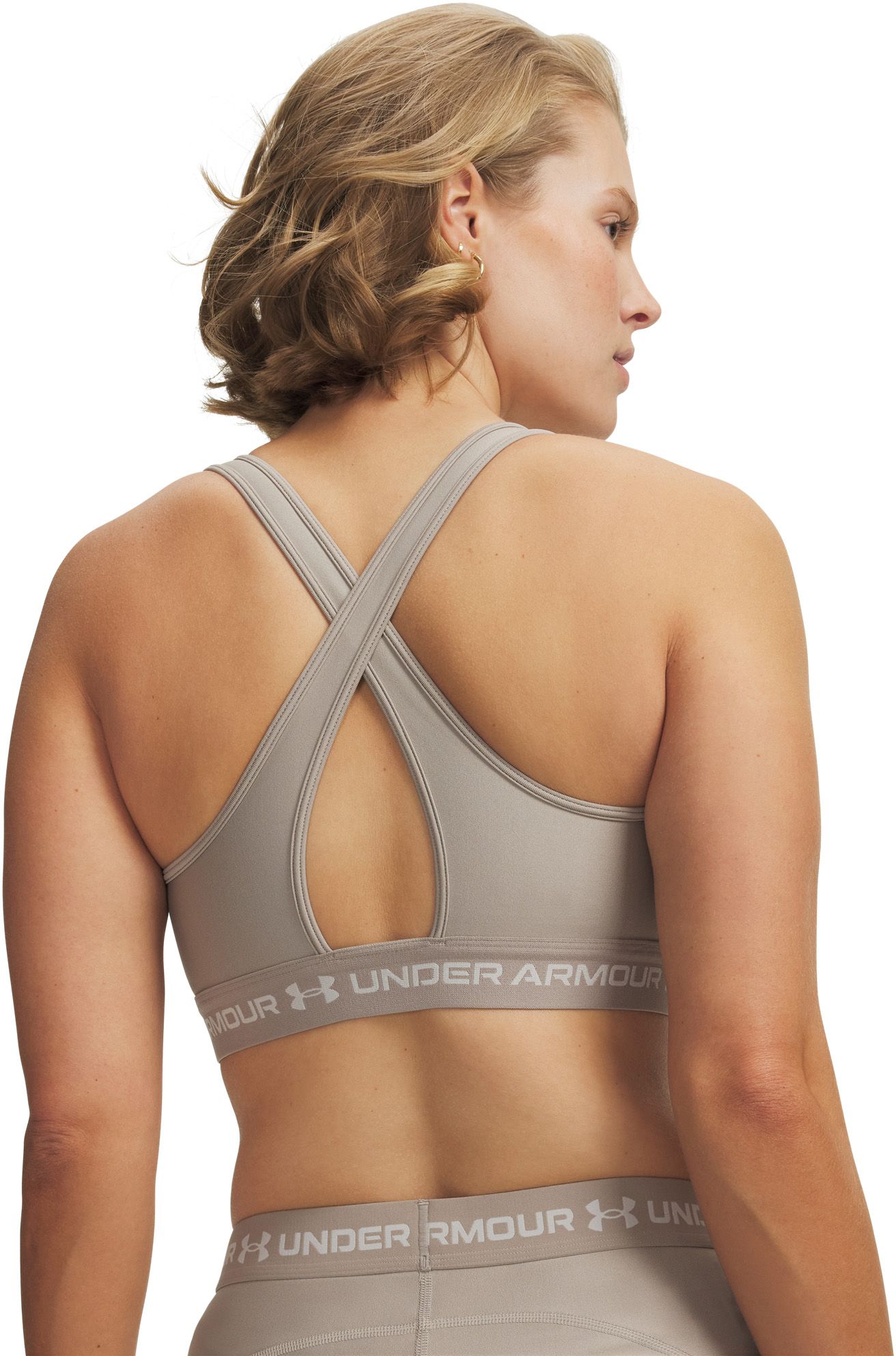 Under Armour Women's Mid Crossback Sports Bra product image