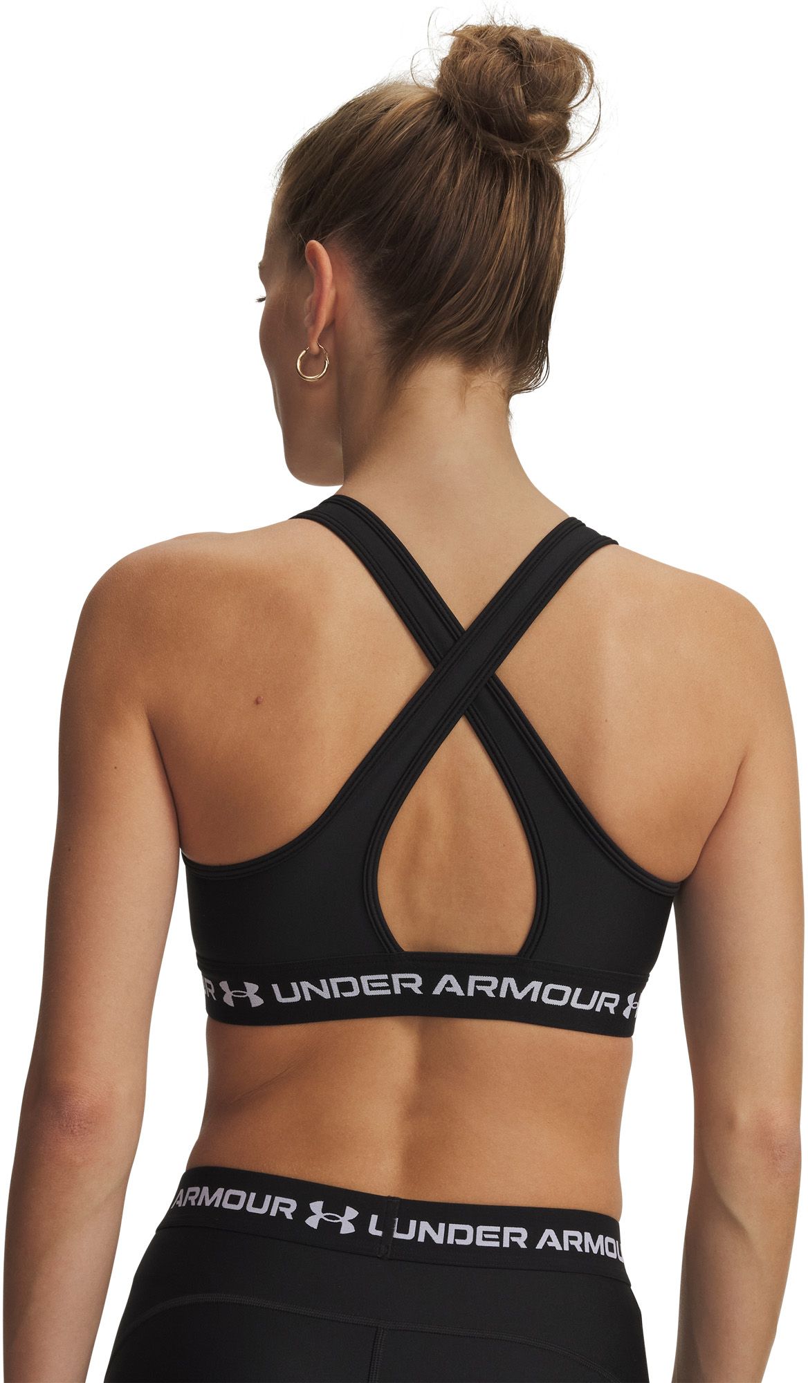 Under Armour Women's Mid Crossback Sports Bra product image