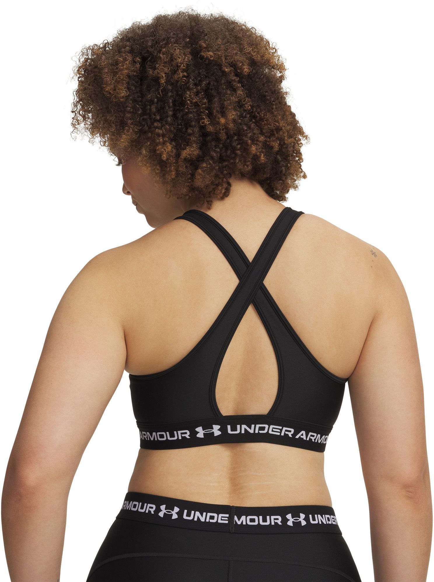 Under Armour Women's Mid Crossback Sports Bra product image