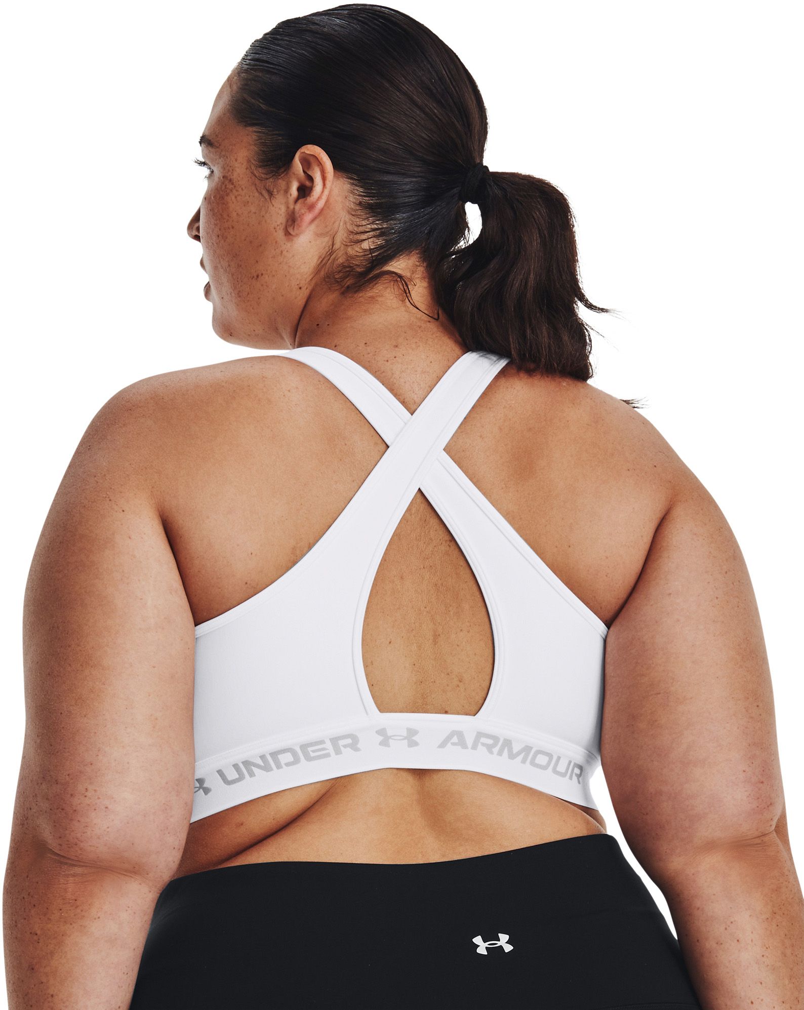 Under Armour Women's Mid Crossback Sports Bra product image