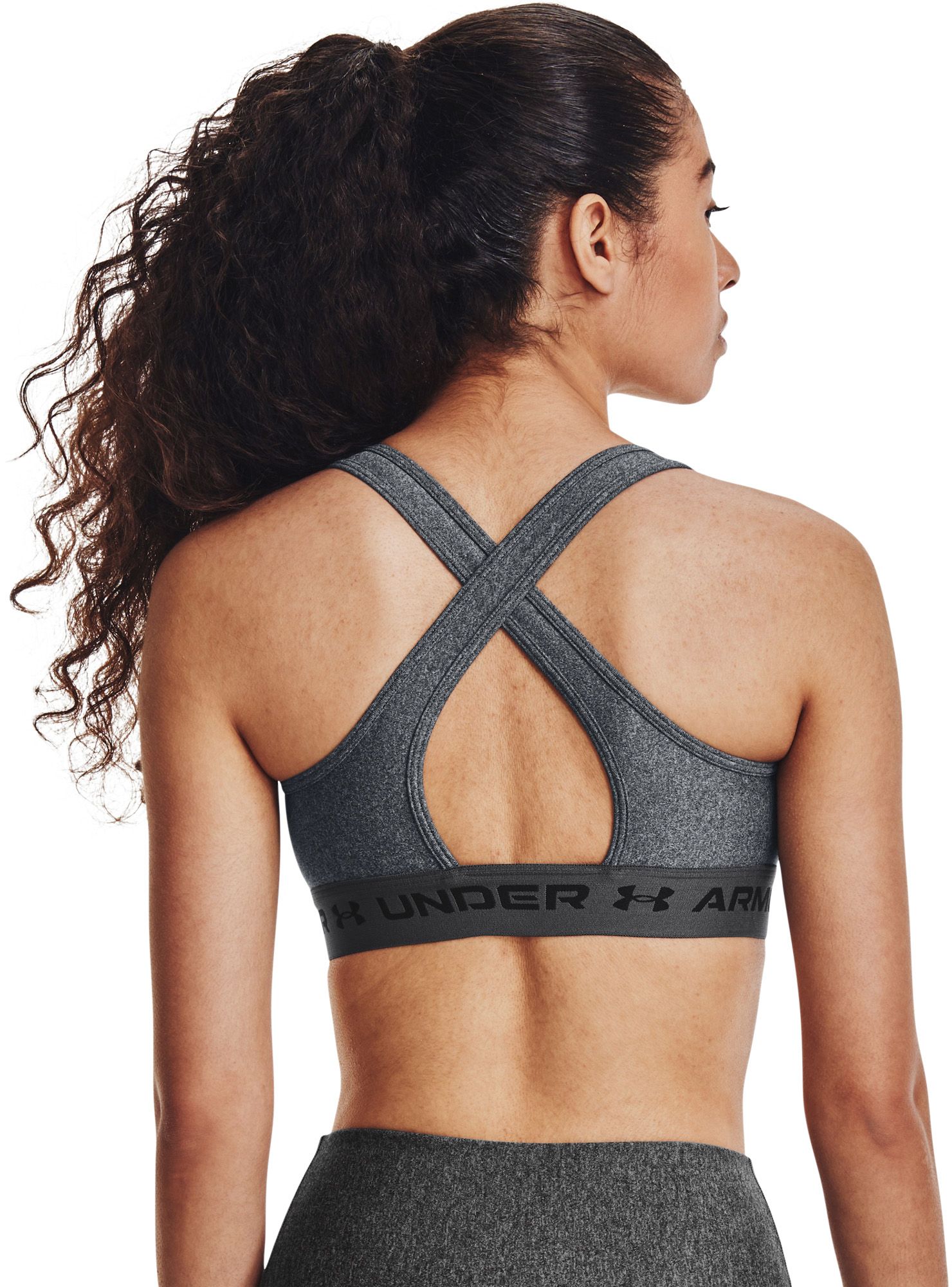 Under Armour Women's Mid Crossback Sports Bra product image