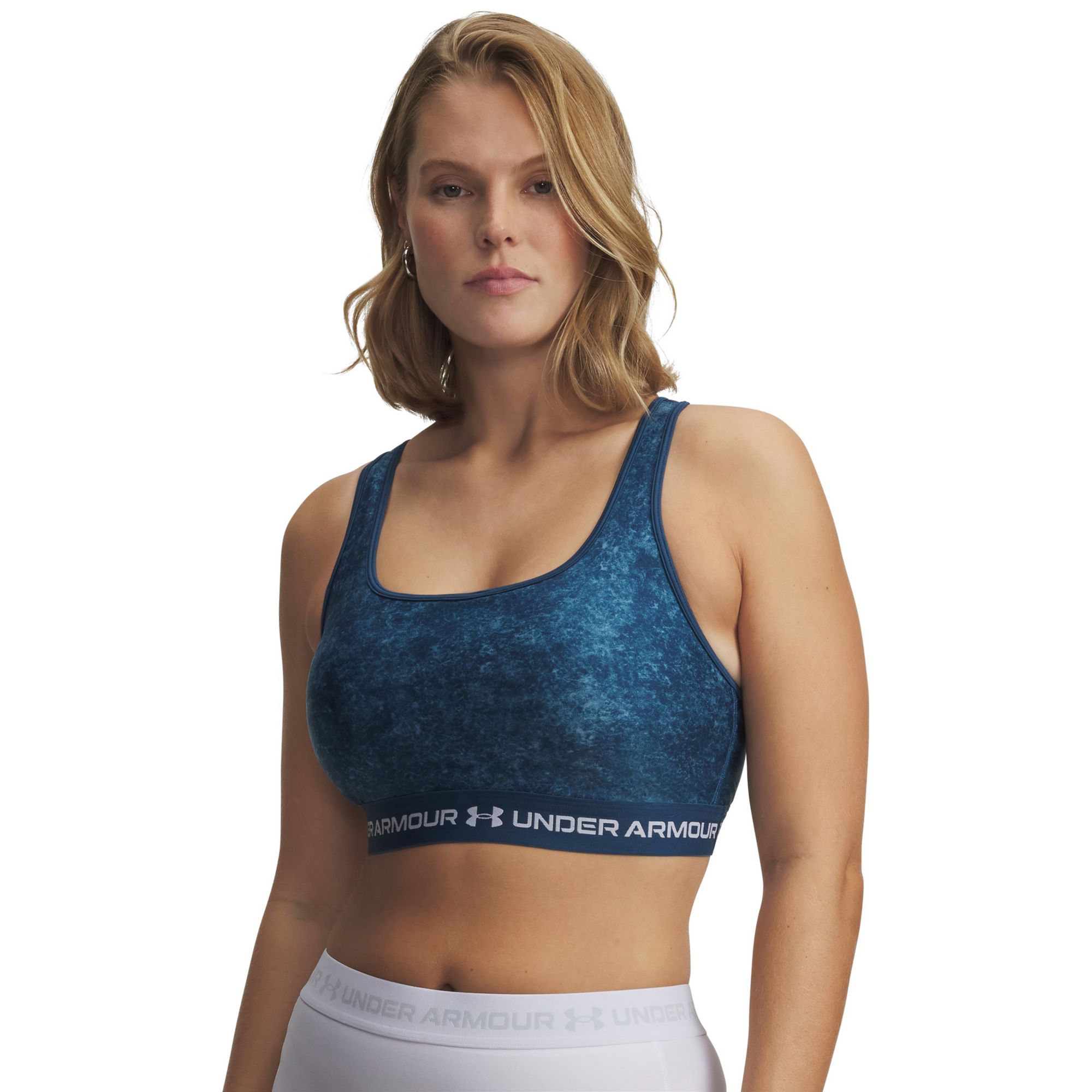 Under Armour Women's Printed Mid Crossback Sports Bra product image
